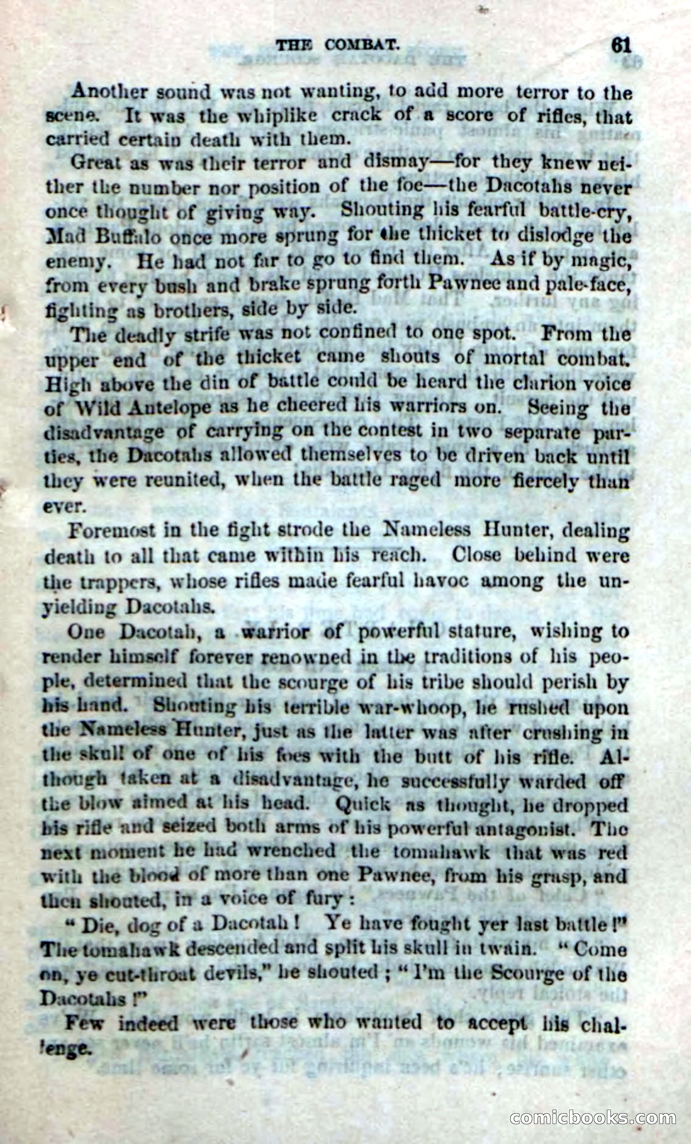 Beadle's Dime Novels No. 185: The Dacotah Scourge — page 59 of 100