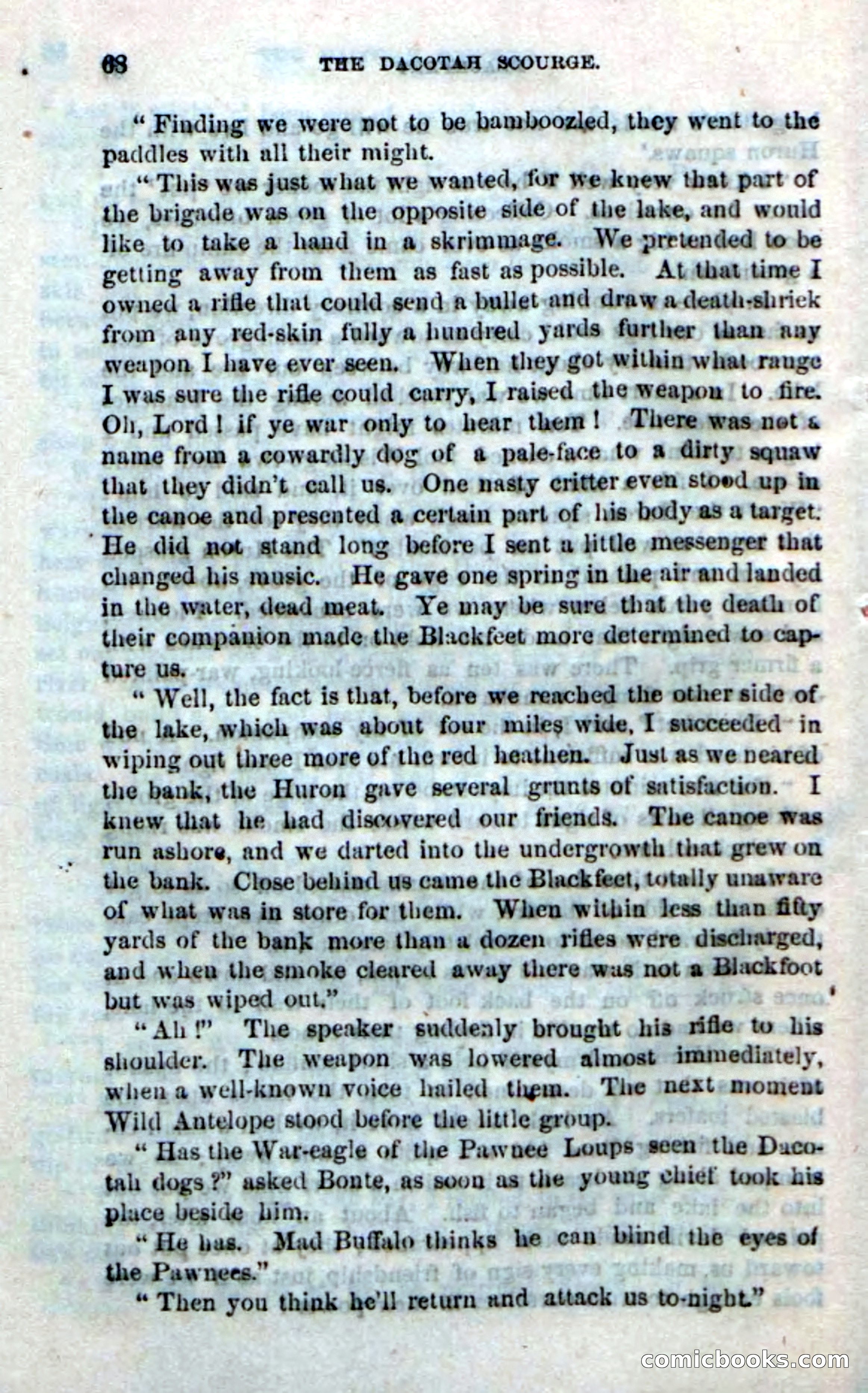 Beadle's Dime Novels No. 185: The Dacotah Scourge — page 66 of 100