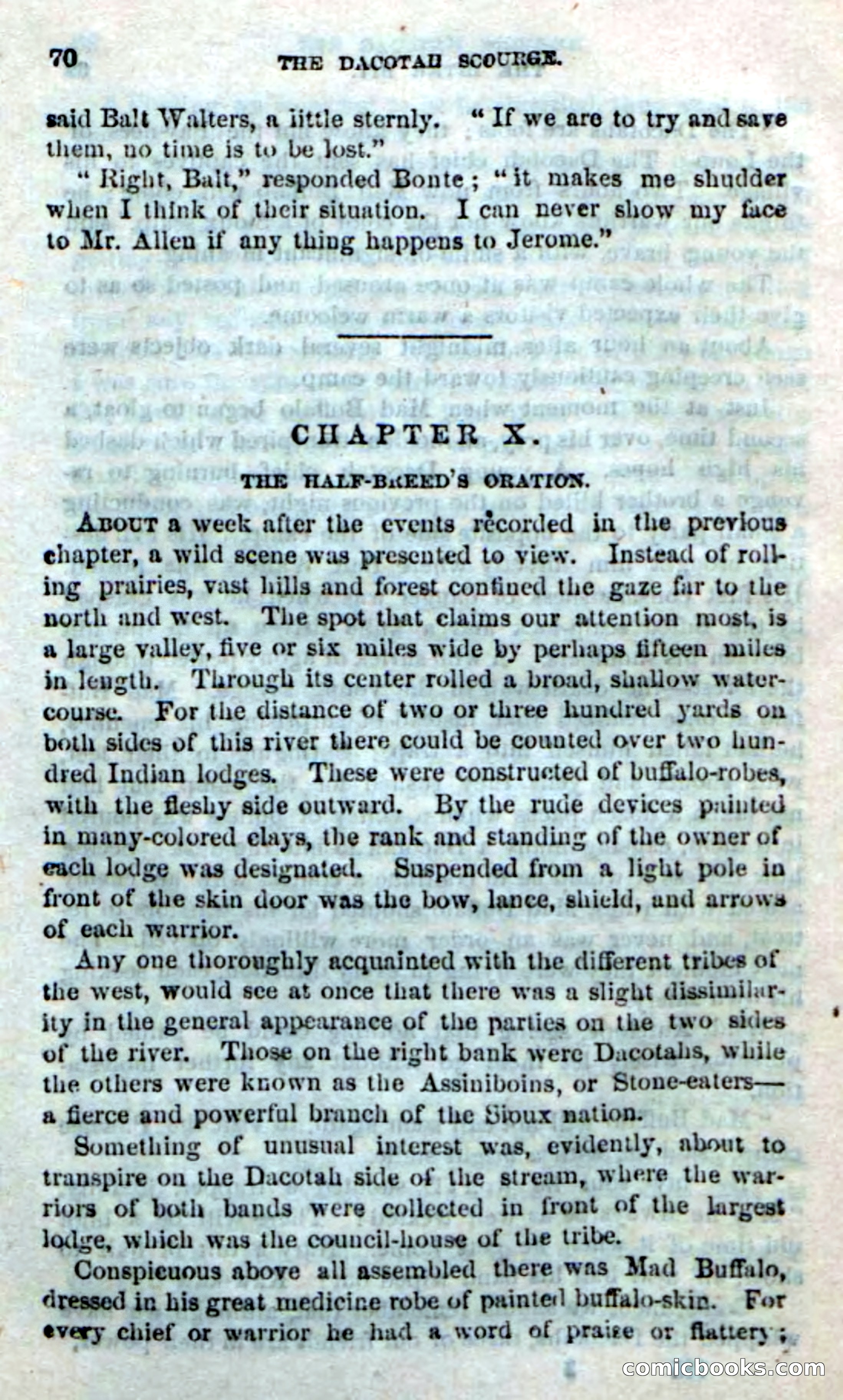 Beadle's Dime Novels No. 185: The Dacotah Scourge — page 68 of 100