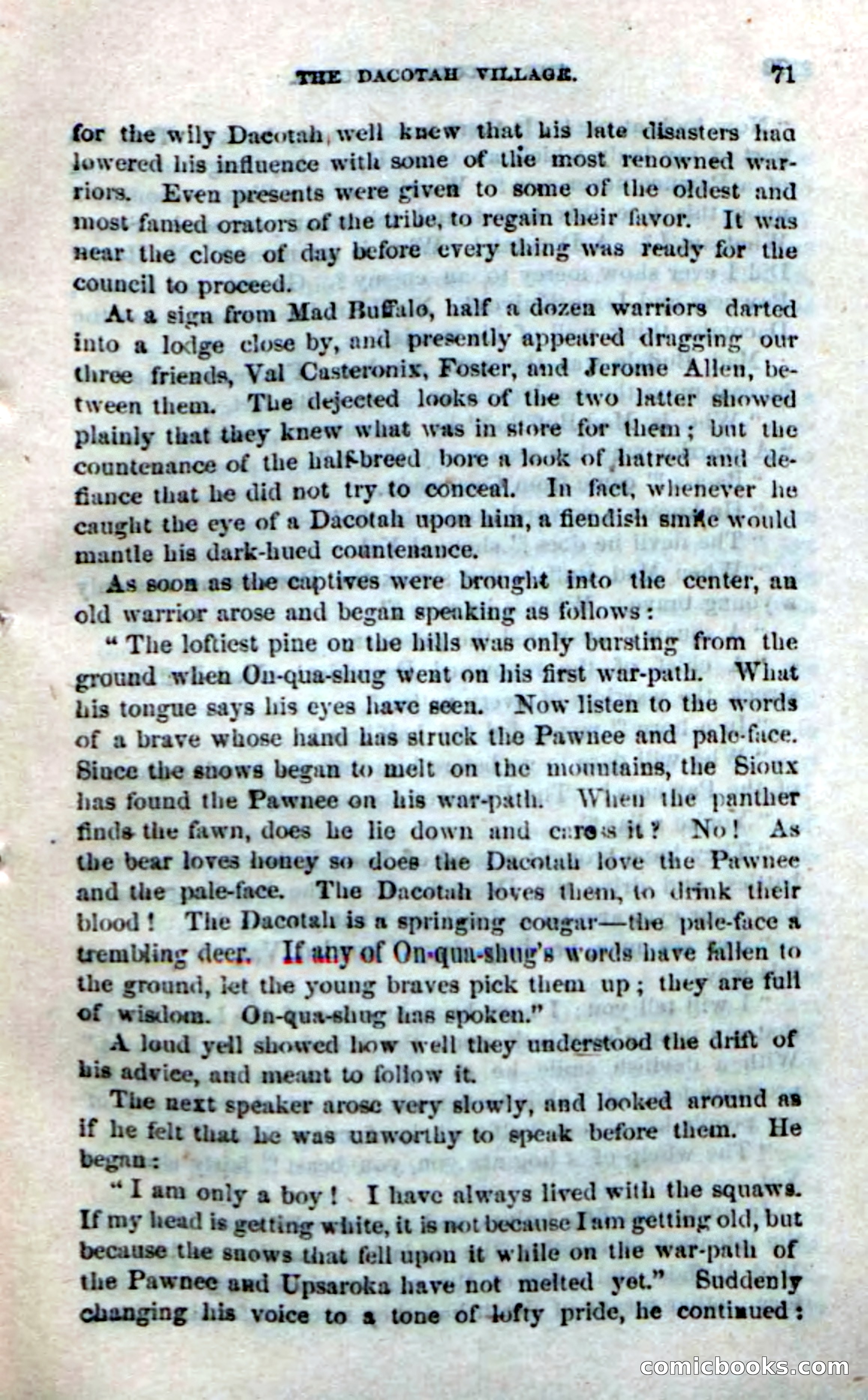 Beadle's Dime Novels No. 185: The Dacotah Scourge — page 69 of 100
