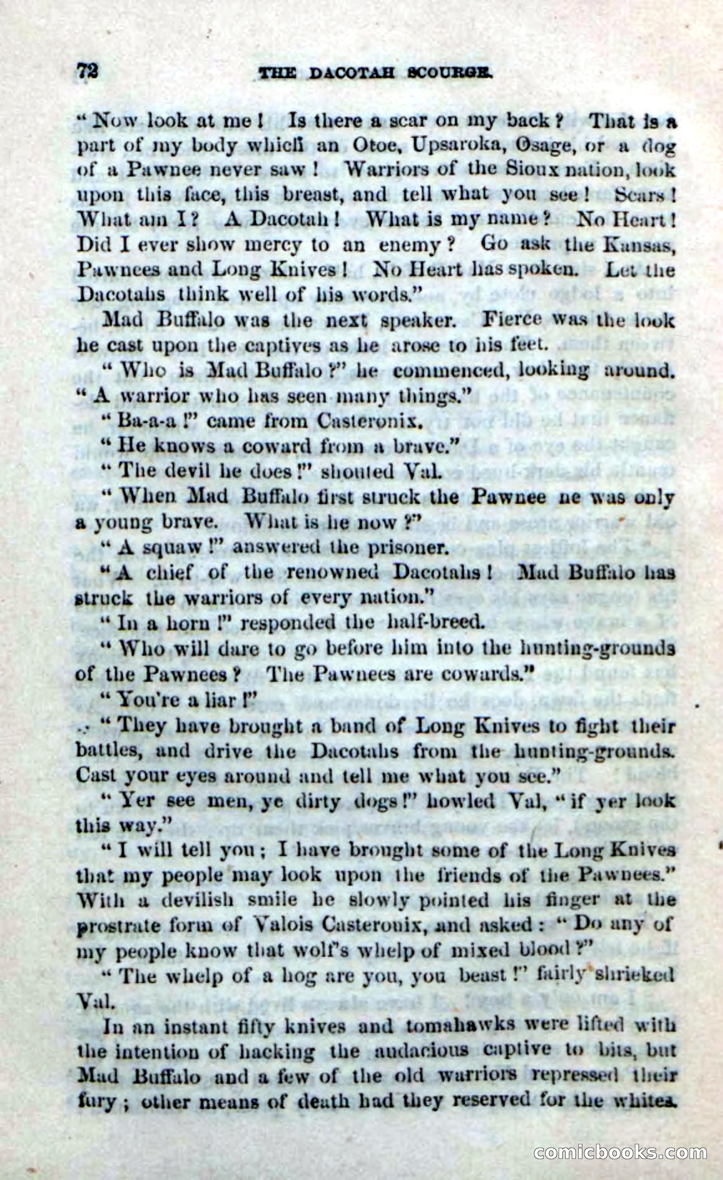 Beadle's Dime Novels No. 185: The Dacotah Scourge — page 70 of 100