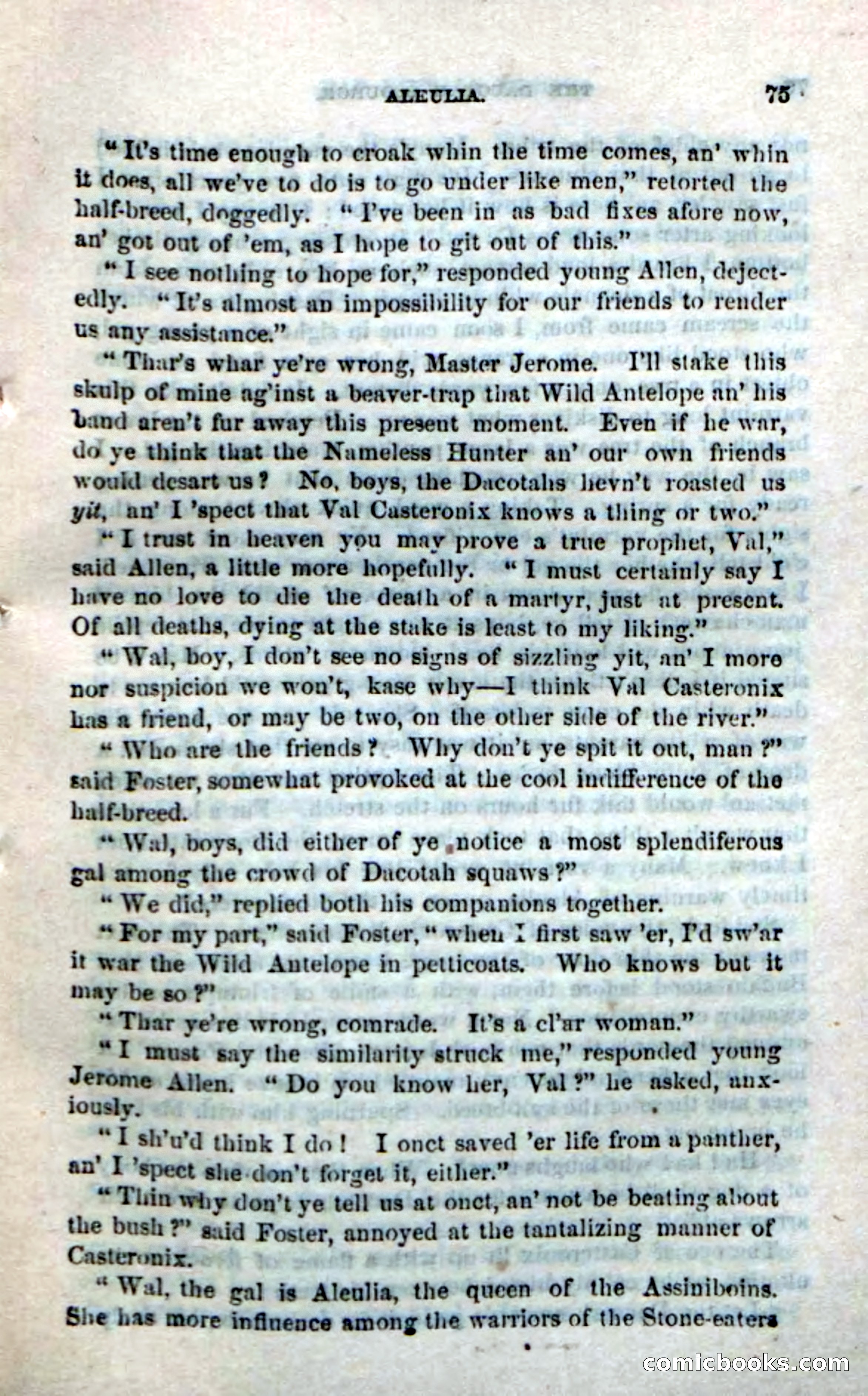 Beadle's Dime Novels No. 185: The Dacotah Scourge — page 73 of 100