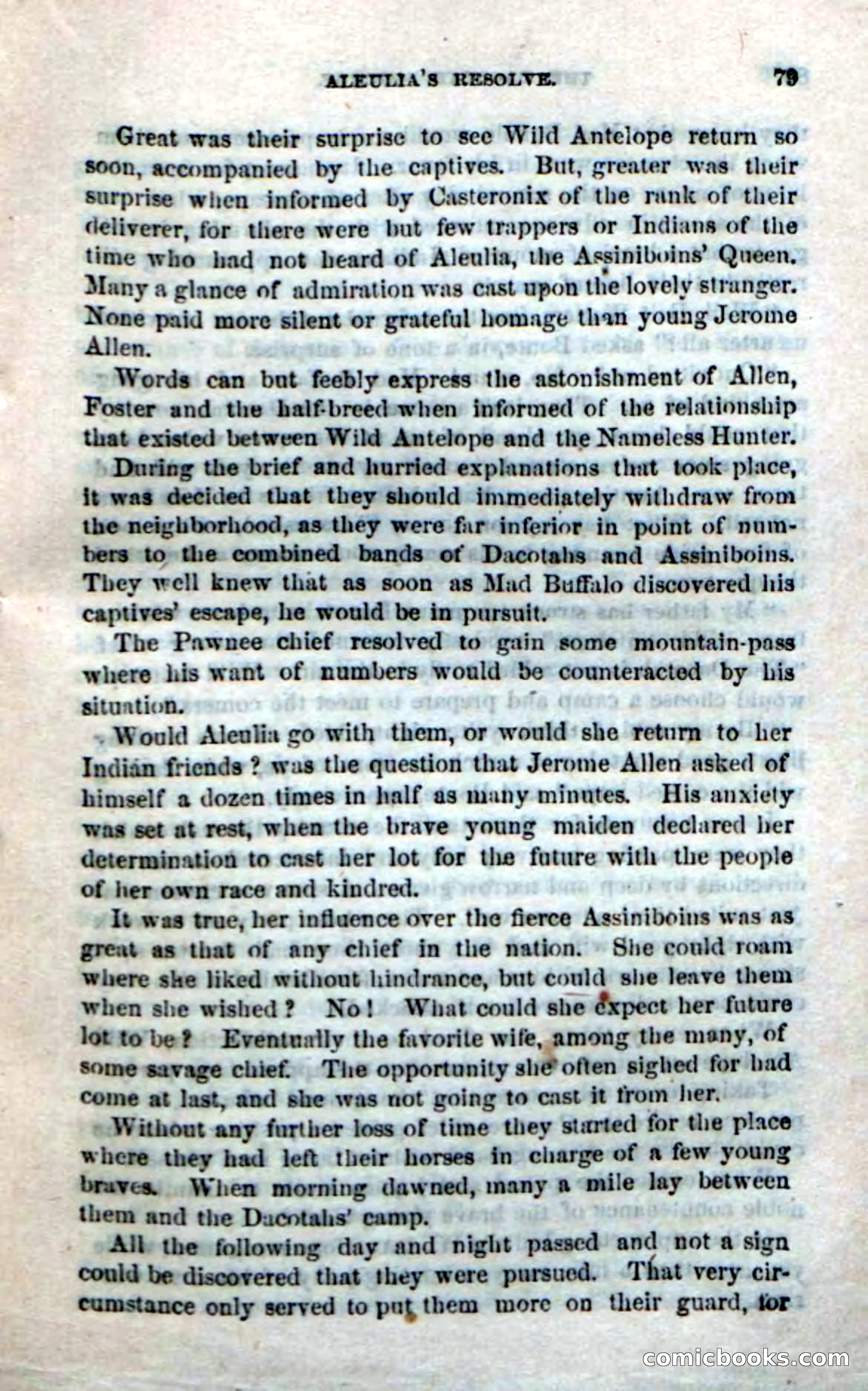 Beadle's Dime Novels No. 185: The Dacotah Scourge — page 77 of 100
