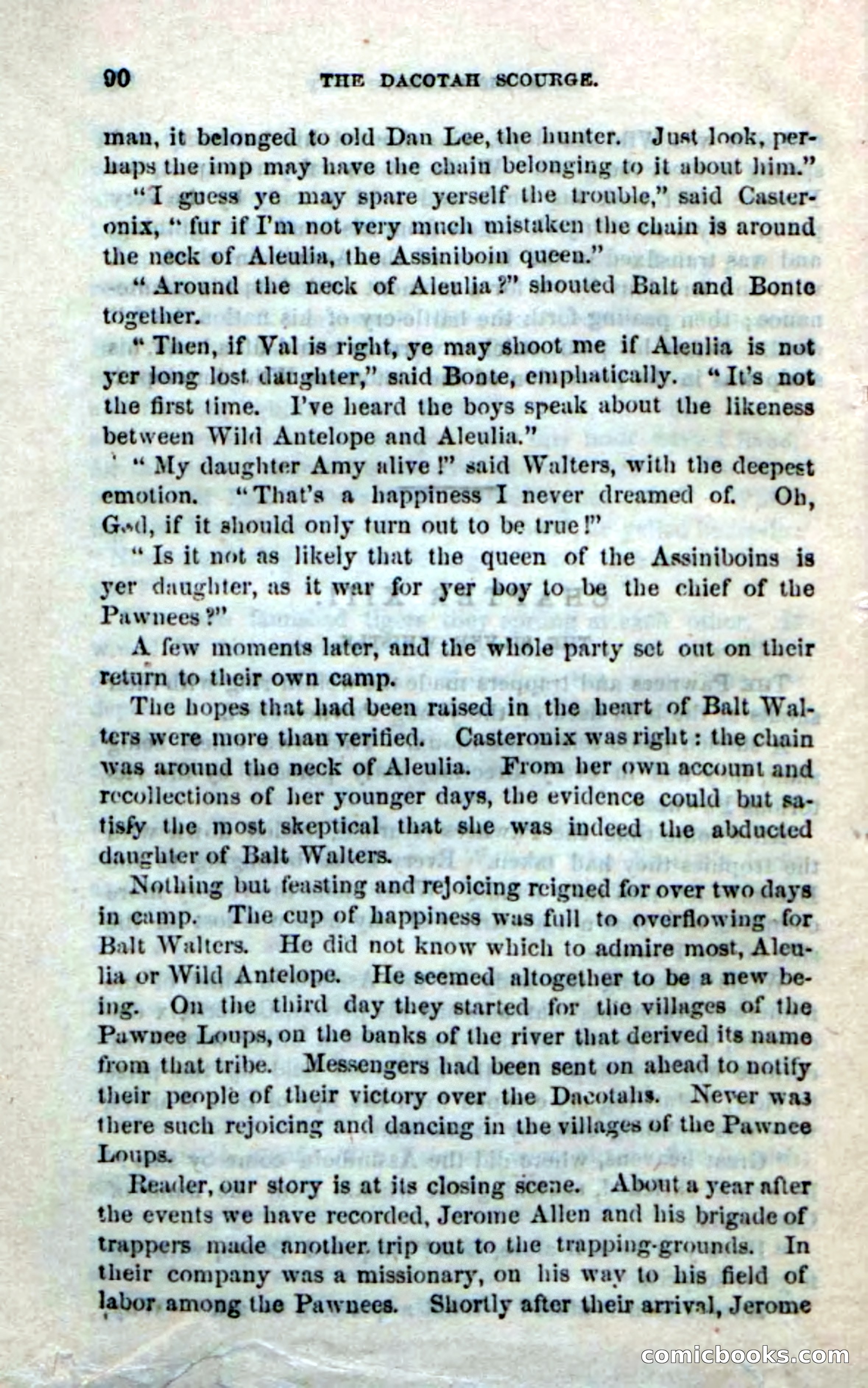 Beadle's Dime Novels No. 185: The Dacotah Scourge — page 88 of 100