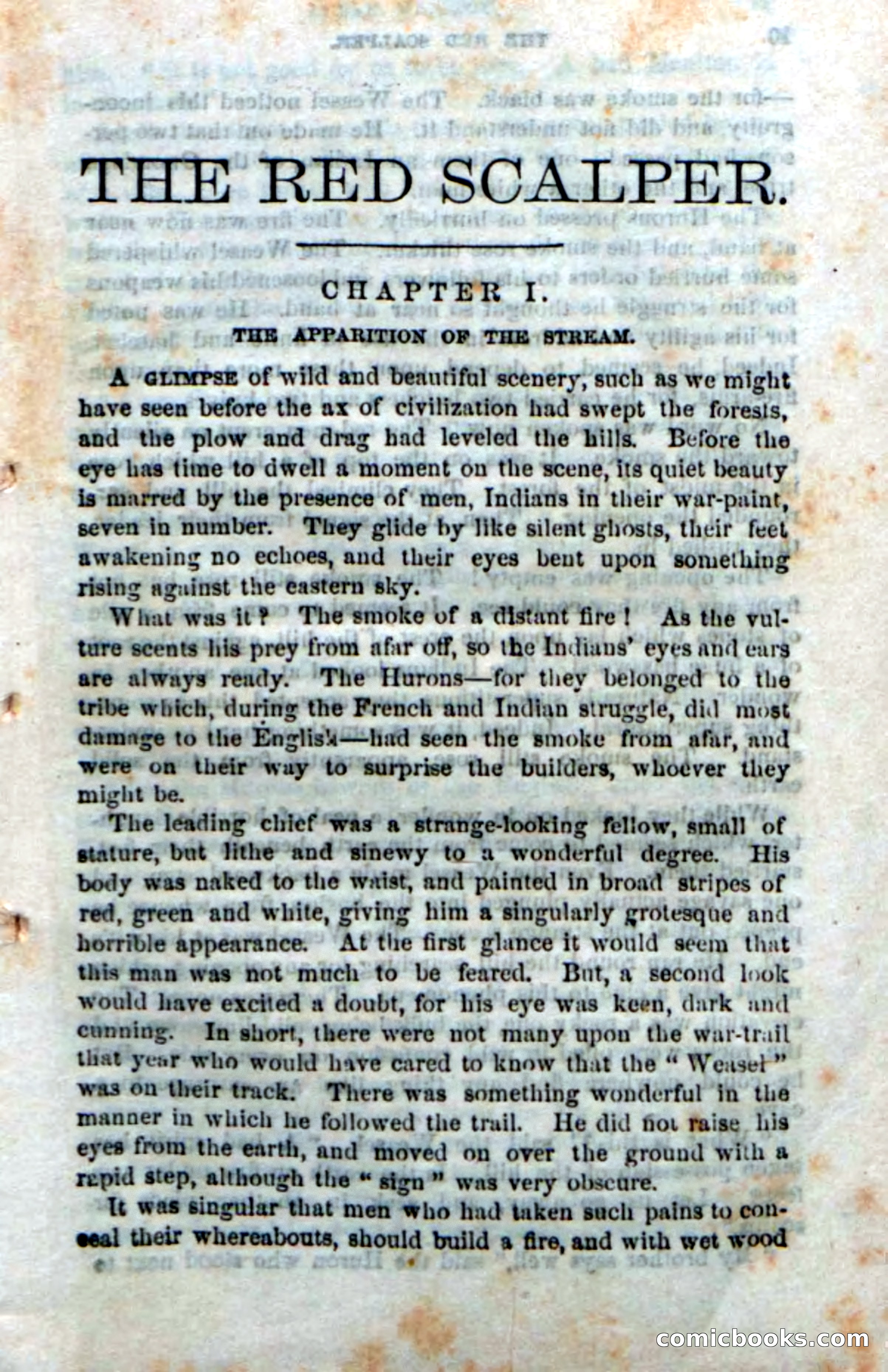 Beadle's Dime Novels No. 186: The Red Scalper — page 7 of 100