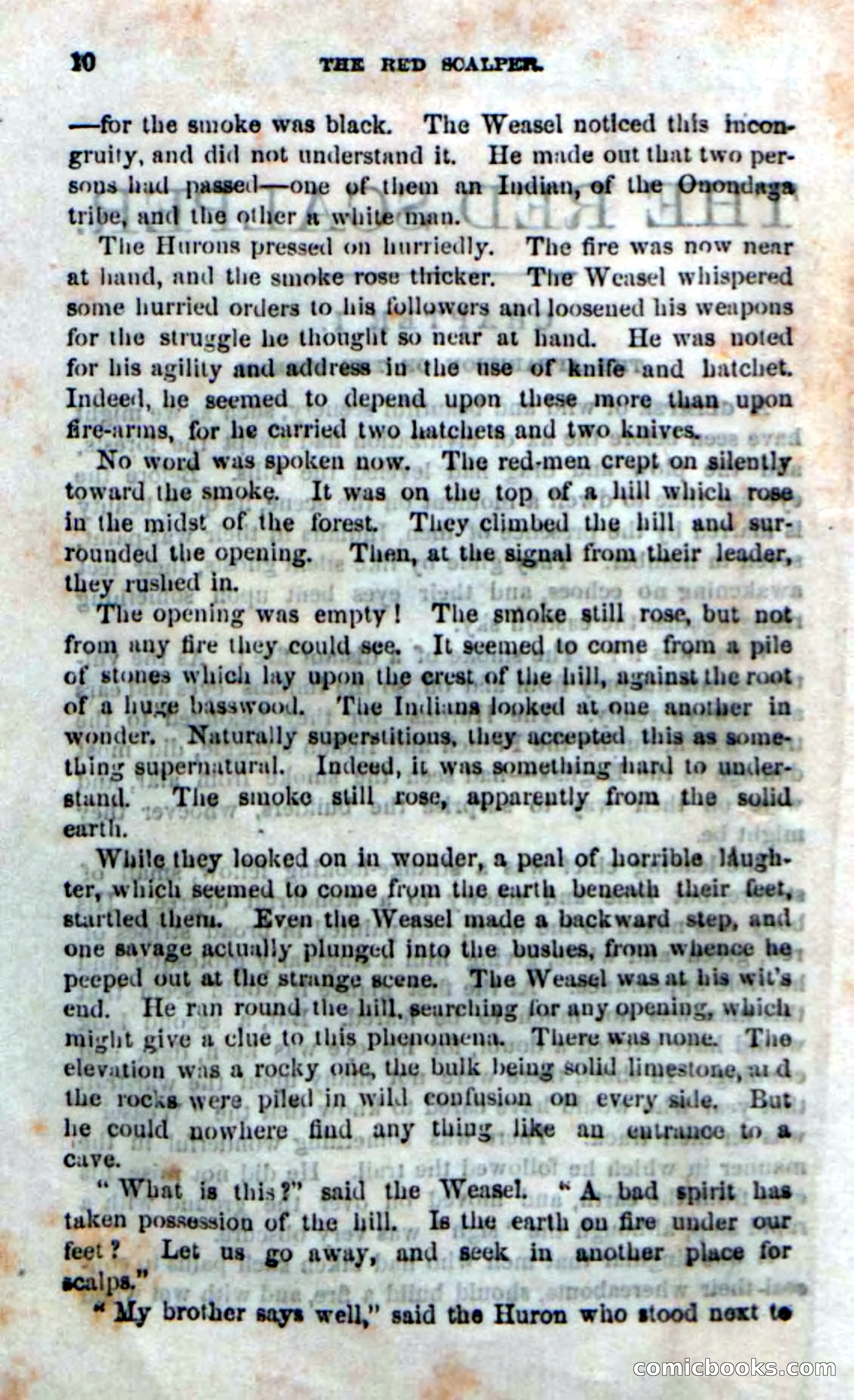 Beadle's Dime Novels No. 186: The Red Scalper — page 8 of 100