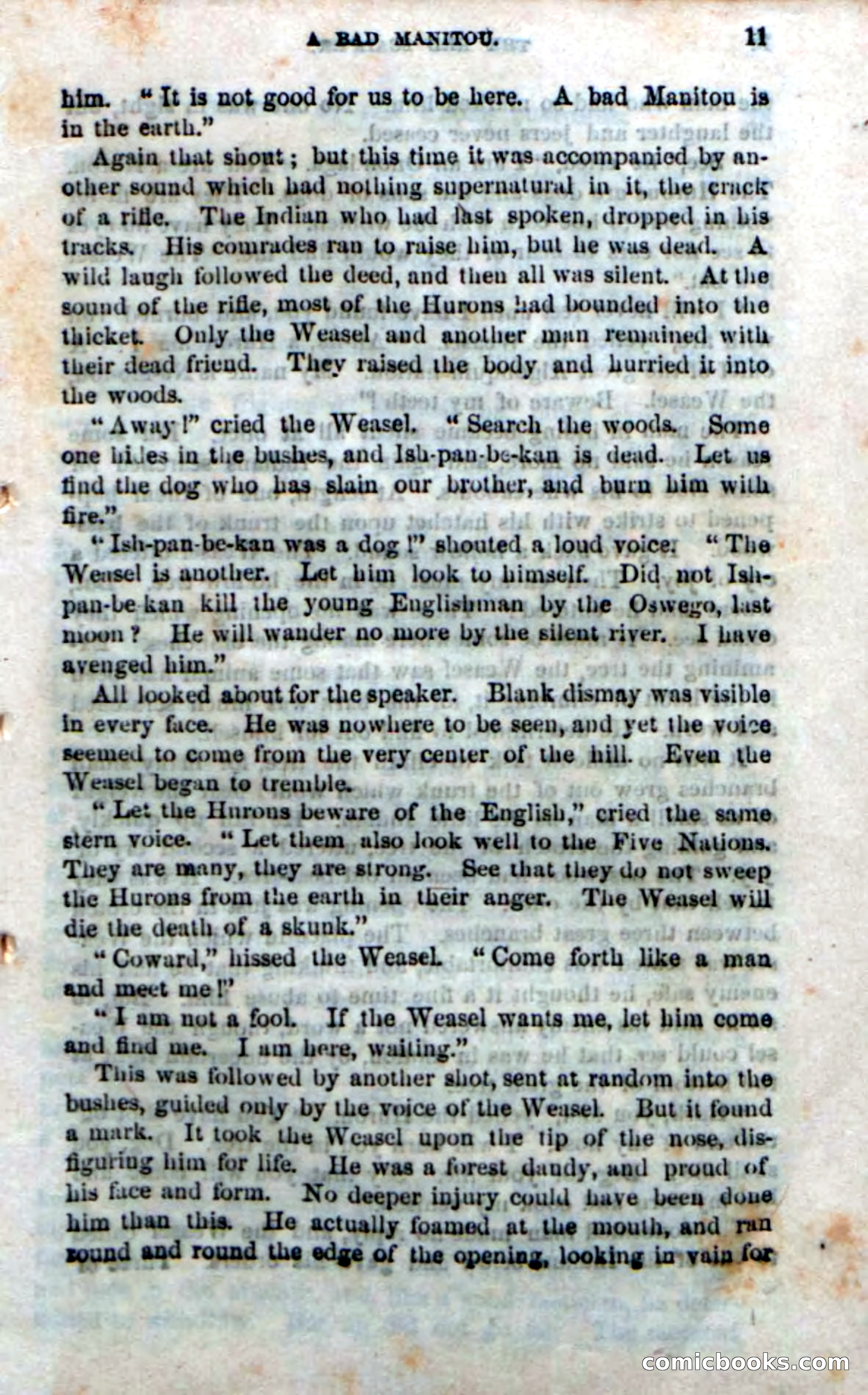 Beadle's Dime Novels No. 186: The Red Scalper — page 9 of 100