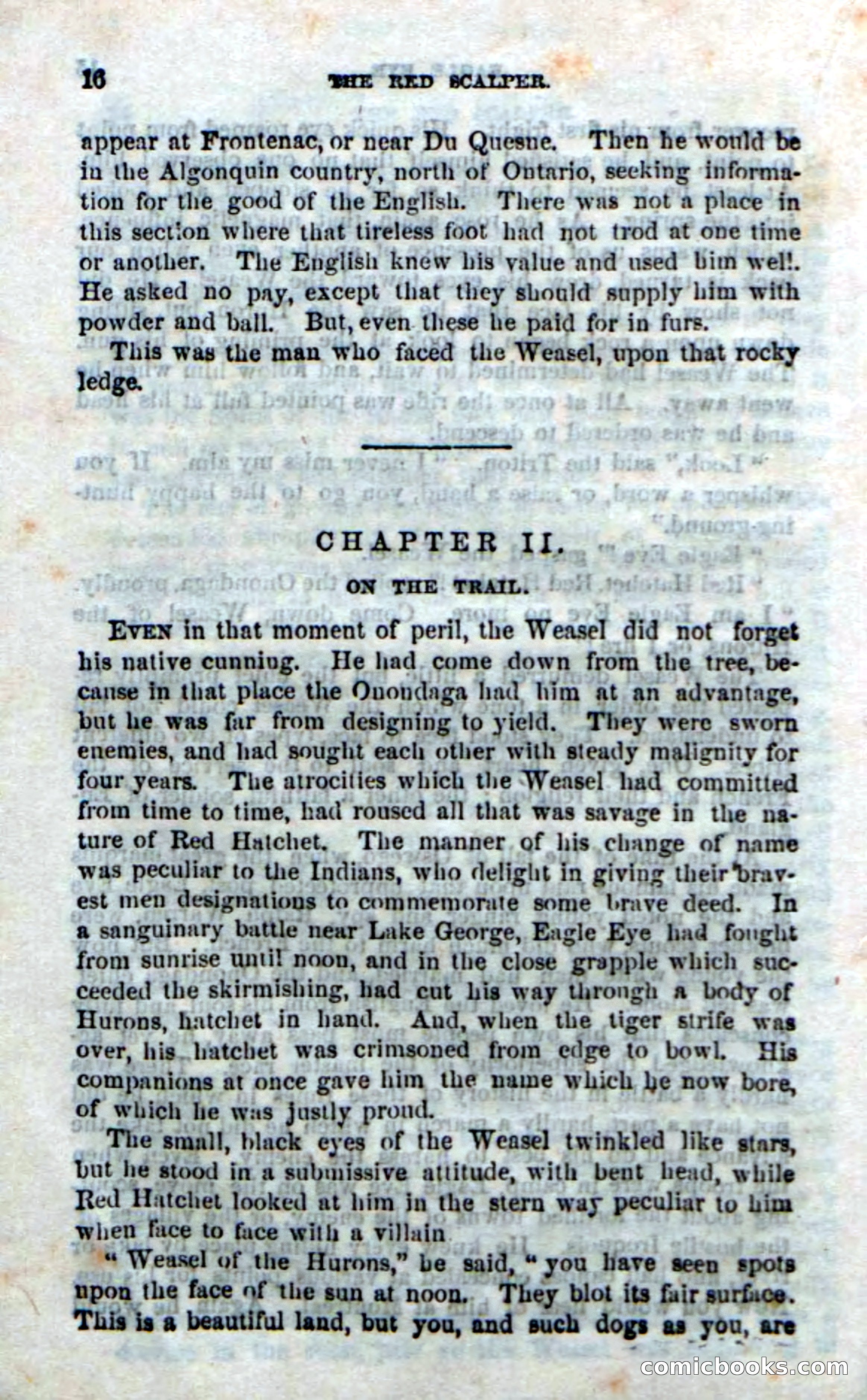 Beadle's Dime Novels No. 186: The Red Scalper — page 14 of 100
