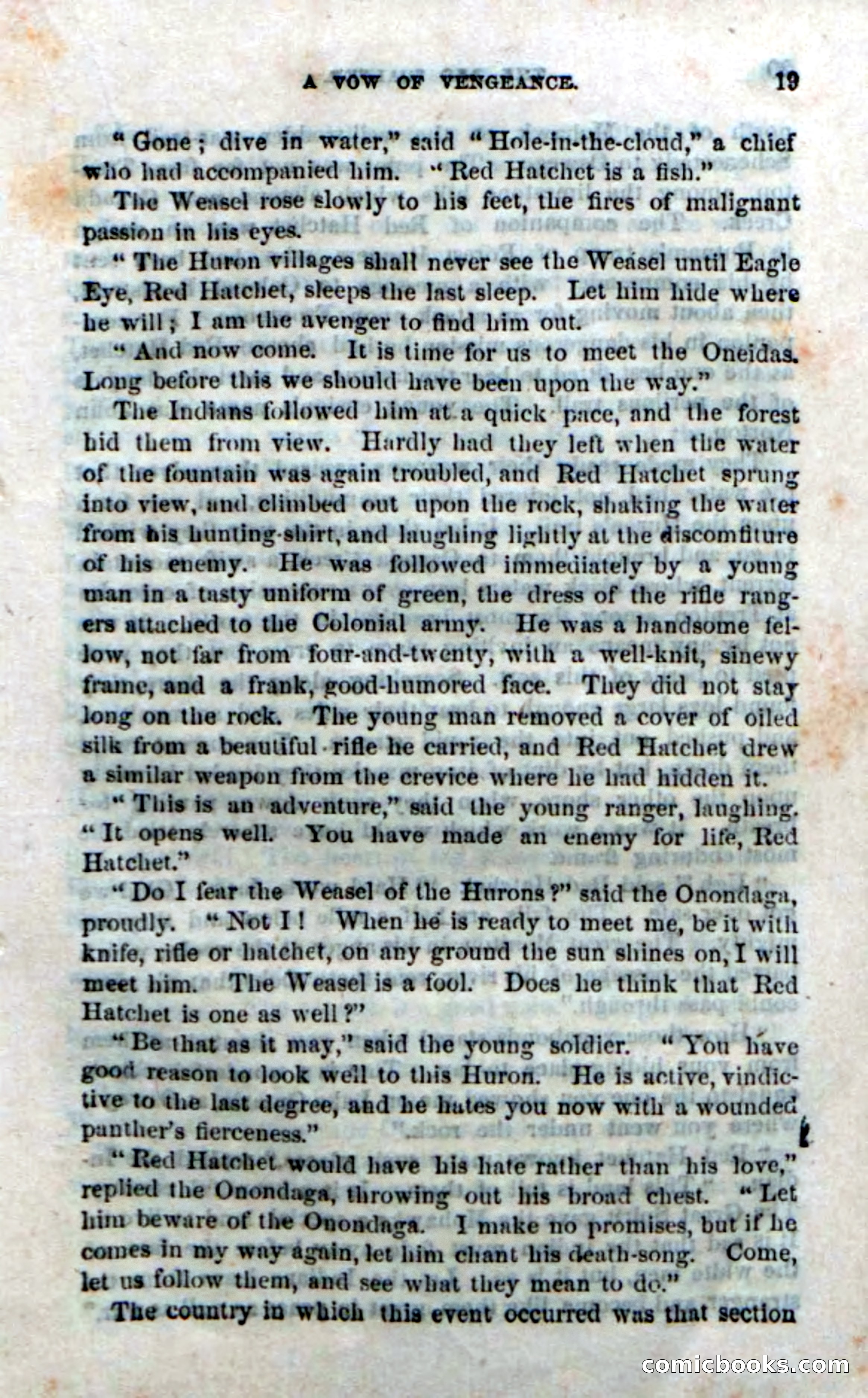 Beadle's Dime Novels No. 186: The Red Scalper — page 17 of 100