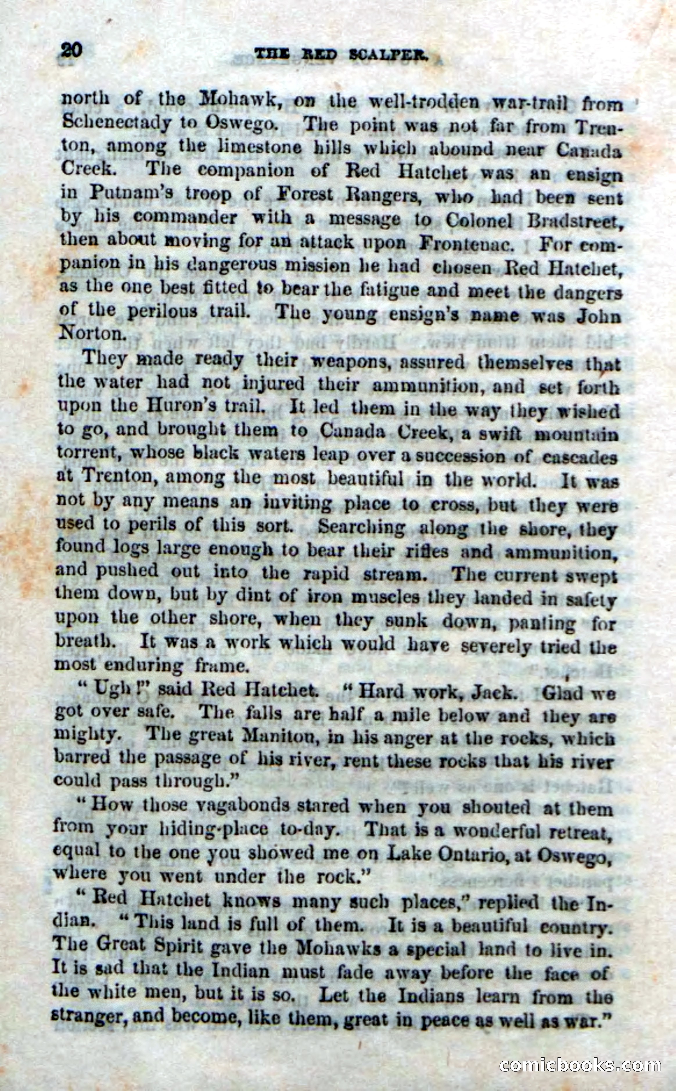 Beadle's Dime Novels No. 186: The Red Scalper — page 18 of 100