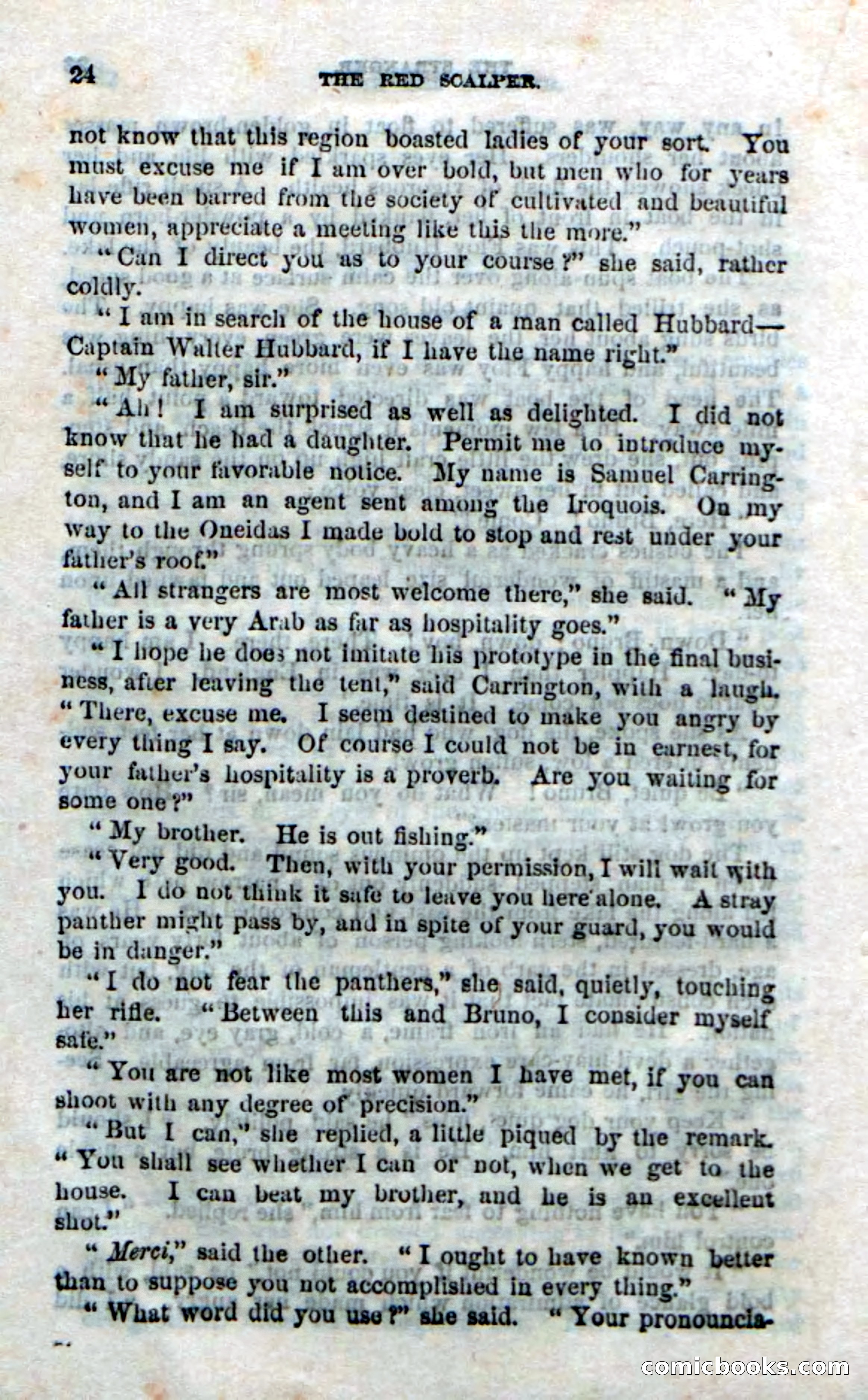 Beadle's Dime Novels No. 186: The Red Scalper — page 22 of 100