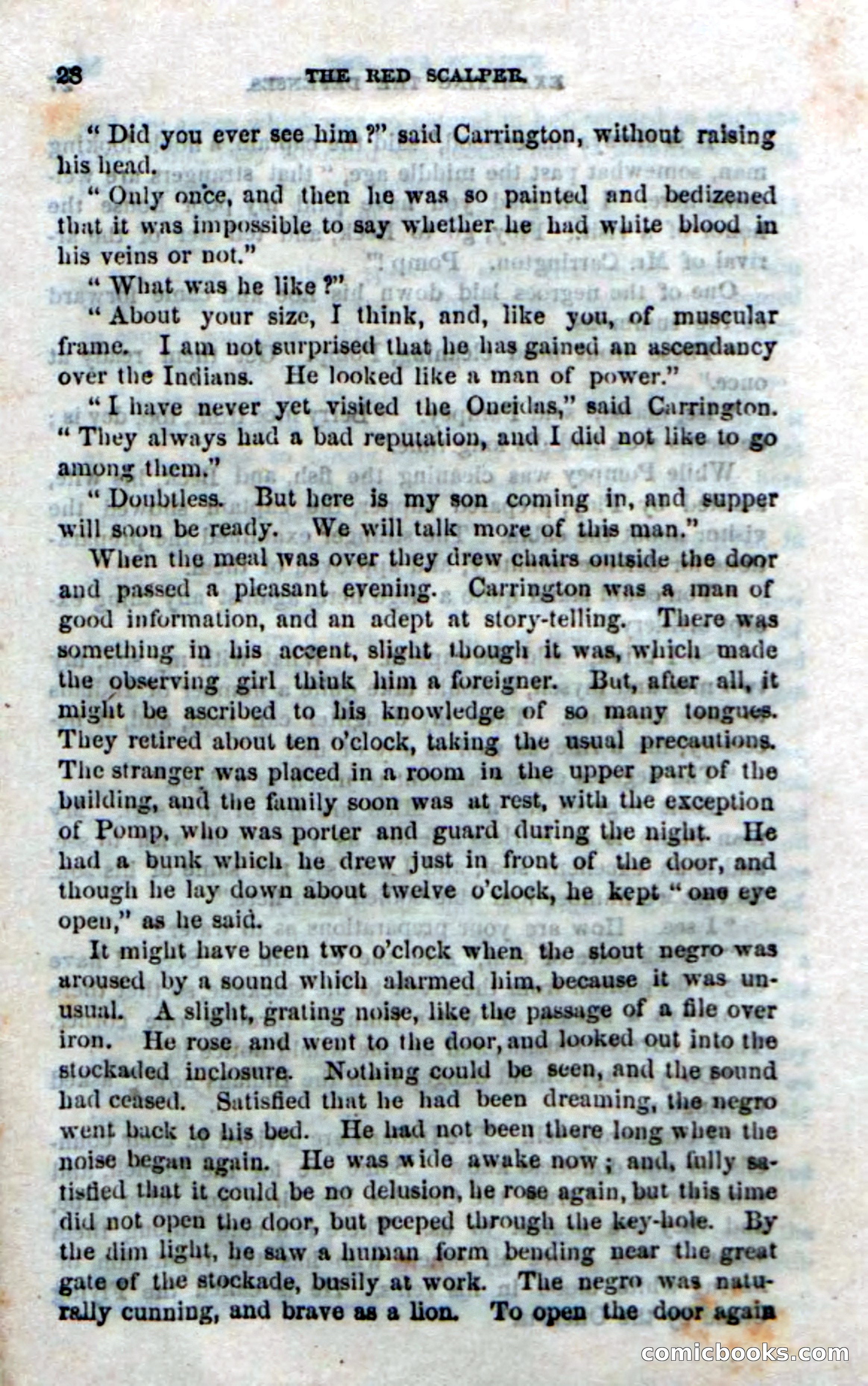 Beadle's Dime Novels No. 186: The Red Scalper — page 26 of 100