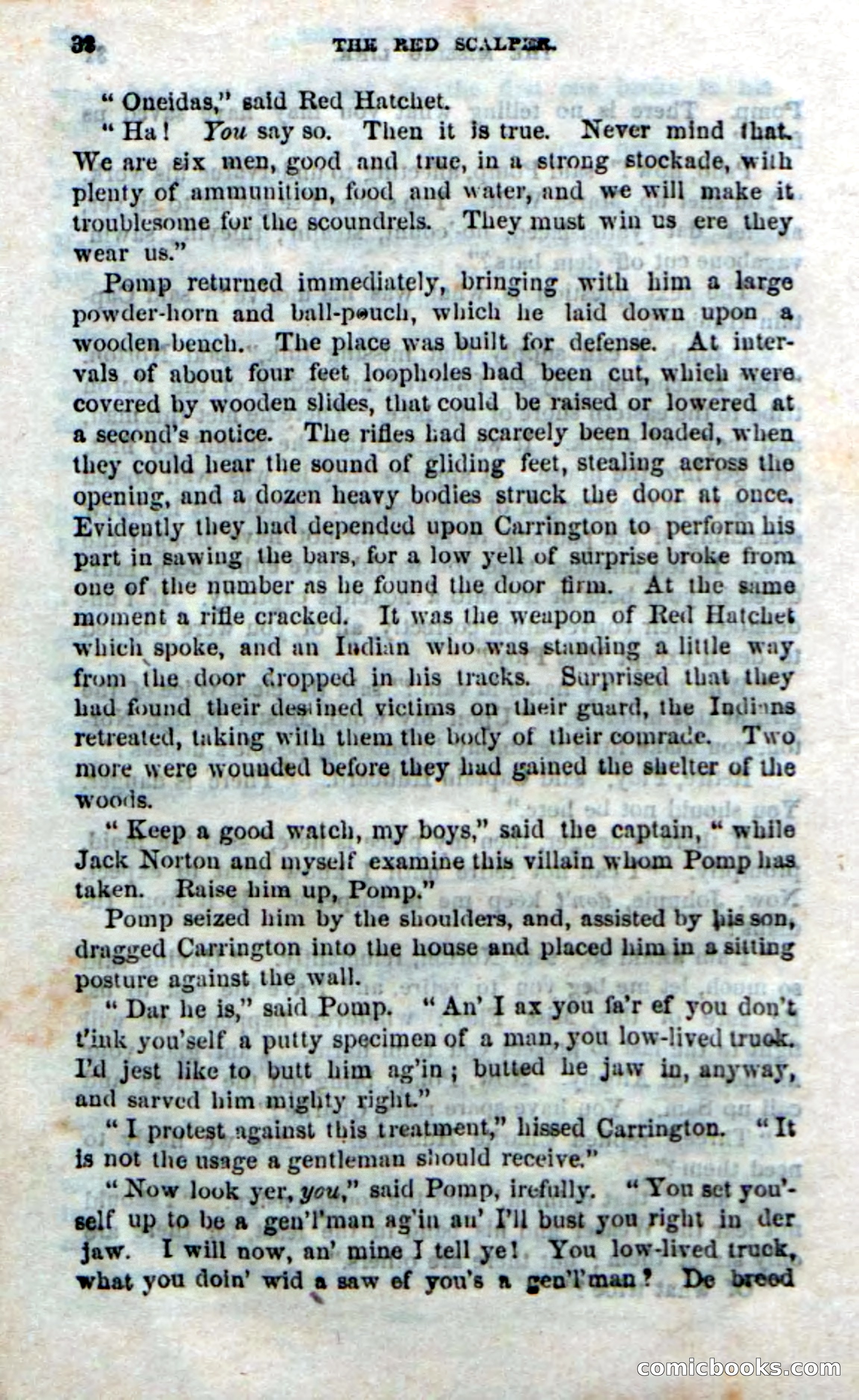 Beadle's Dime Novels No. 186: The Red Scalper — page 30 of 100