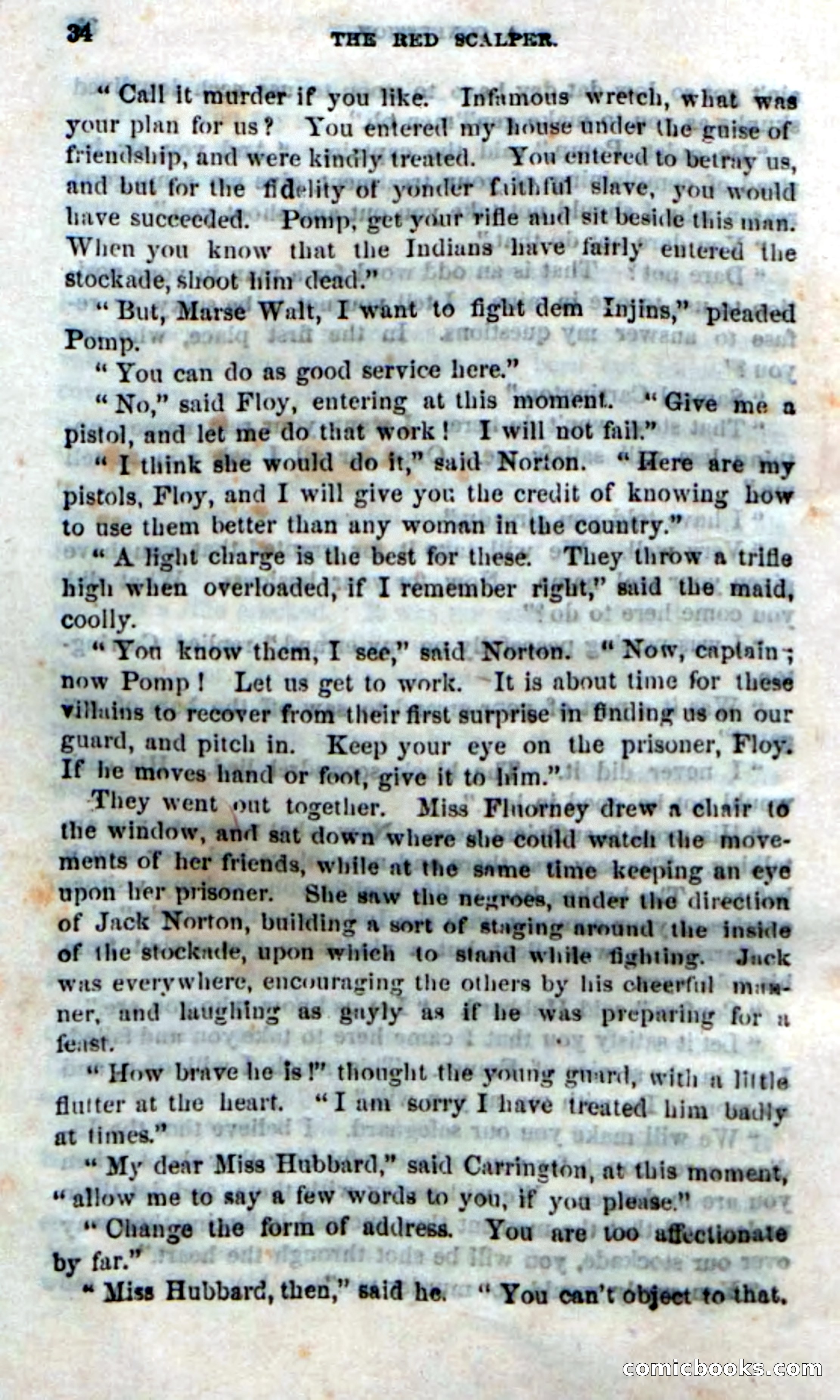 Beadle's Dime Novels No. 186: The Red Scalper — page 32 of 100