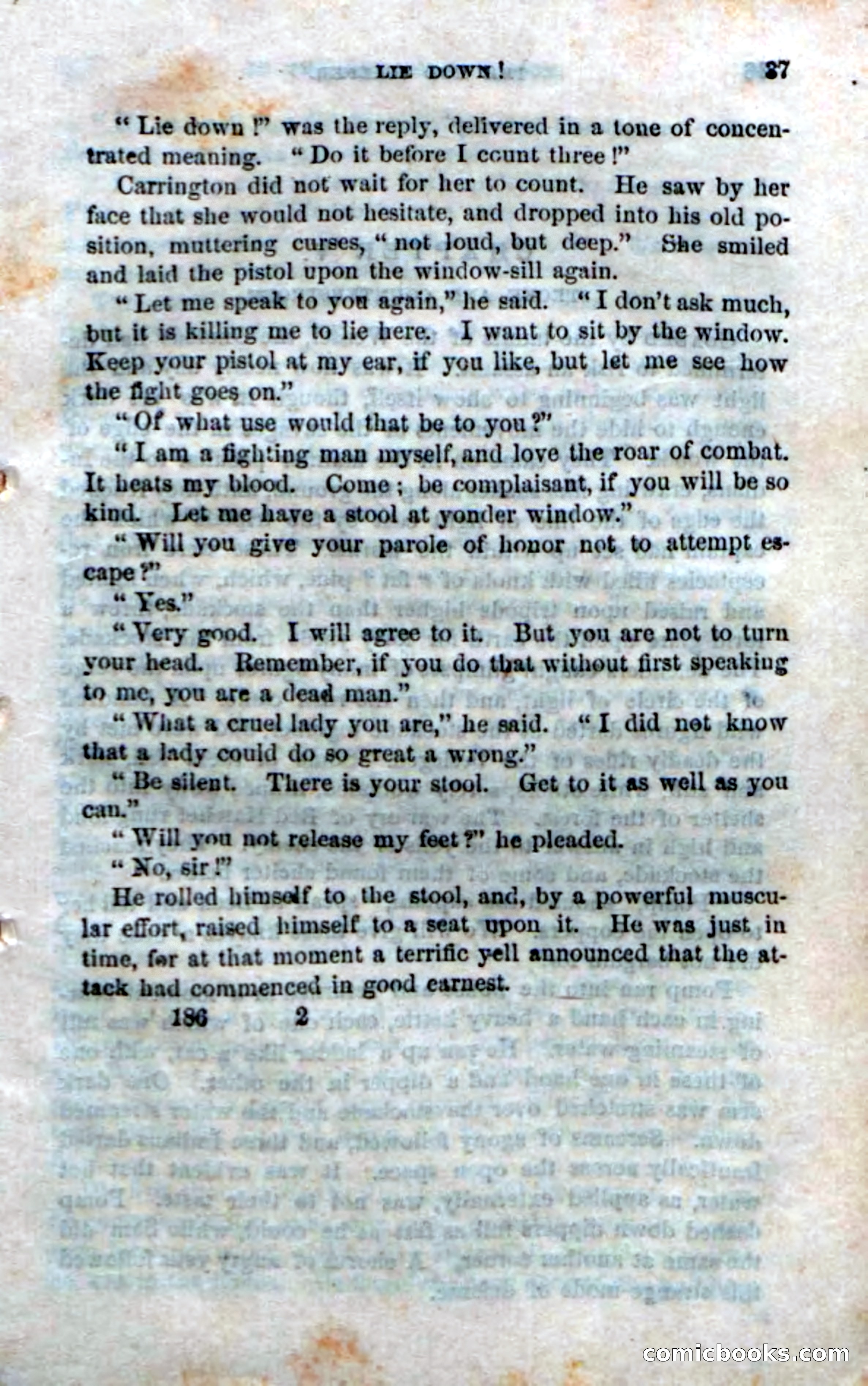Beadle's Dime Novels No. 186: The Red Scalper — page 35 of 100