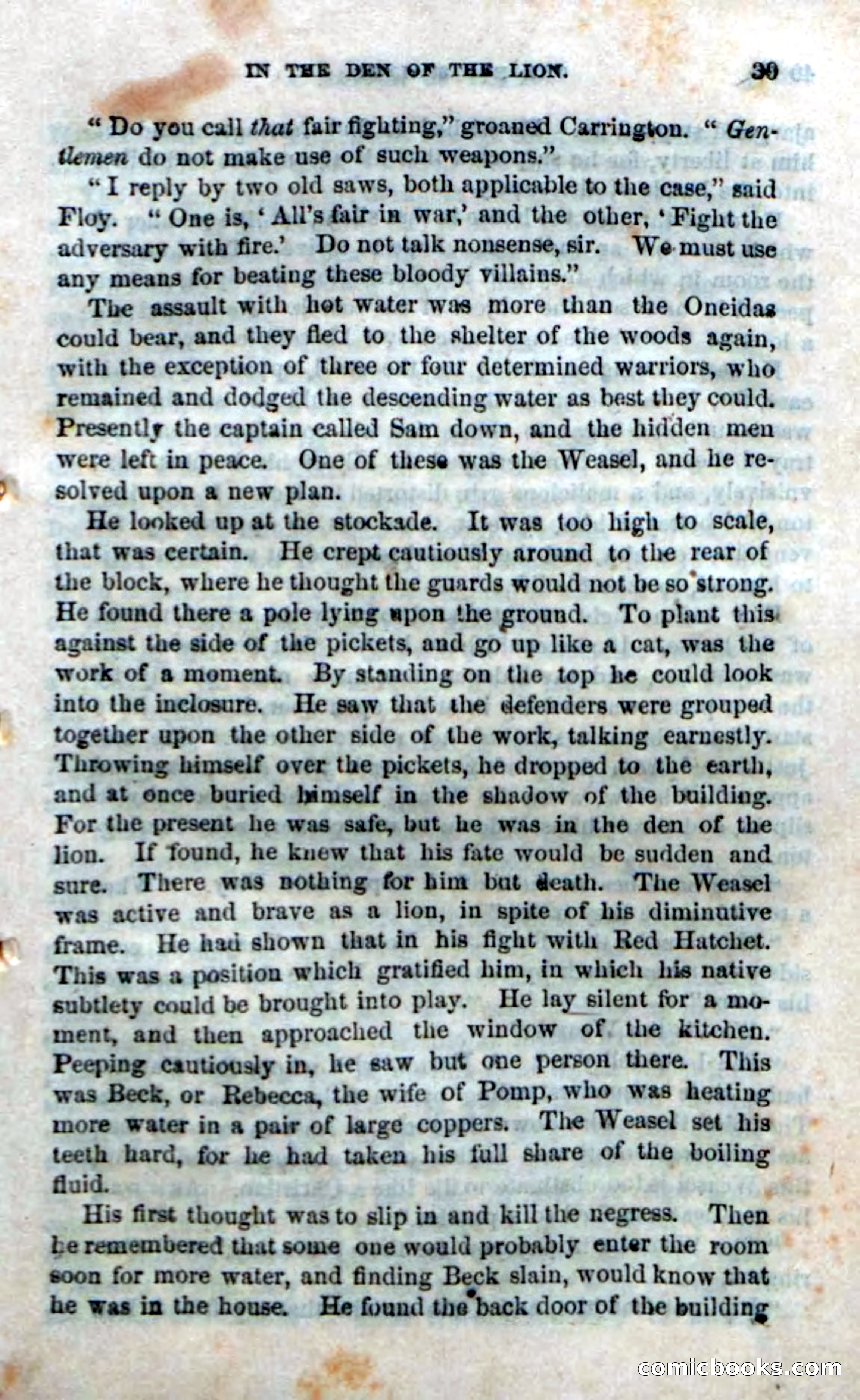 Beadle's Dime Novels No. 186: The Red Scalper — page 37 of 100