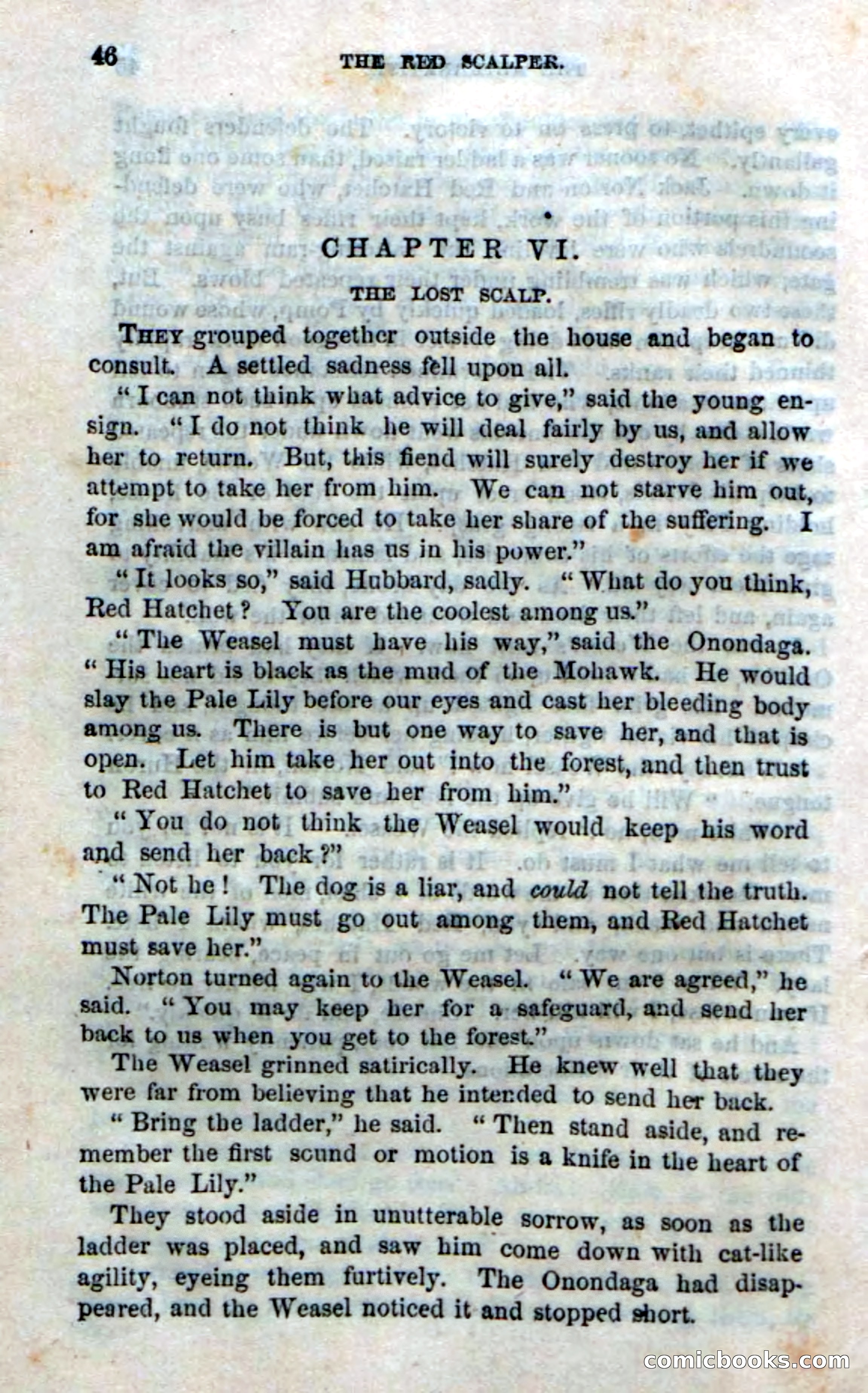 Beadle's Dime Novels No. 186: The Red Scalper — page 44 of 100