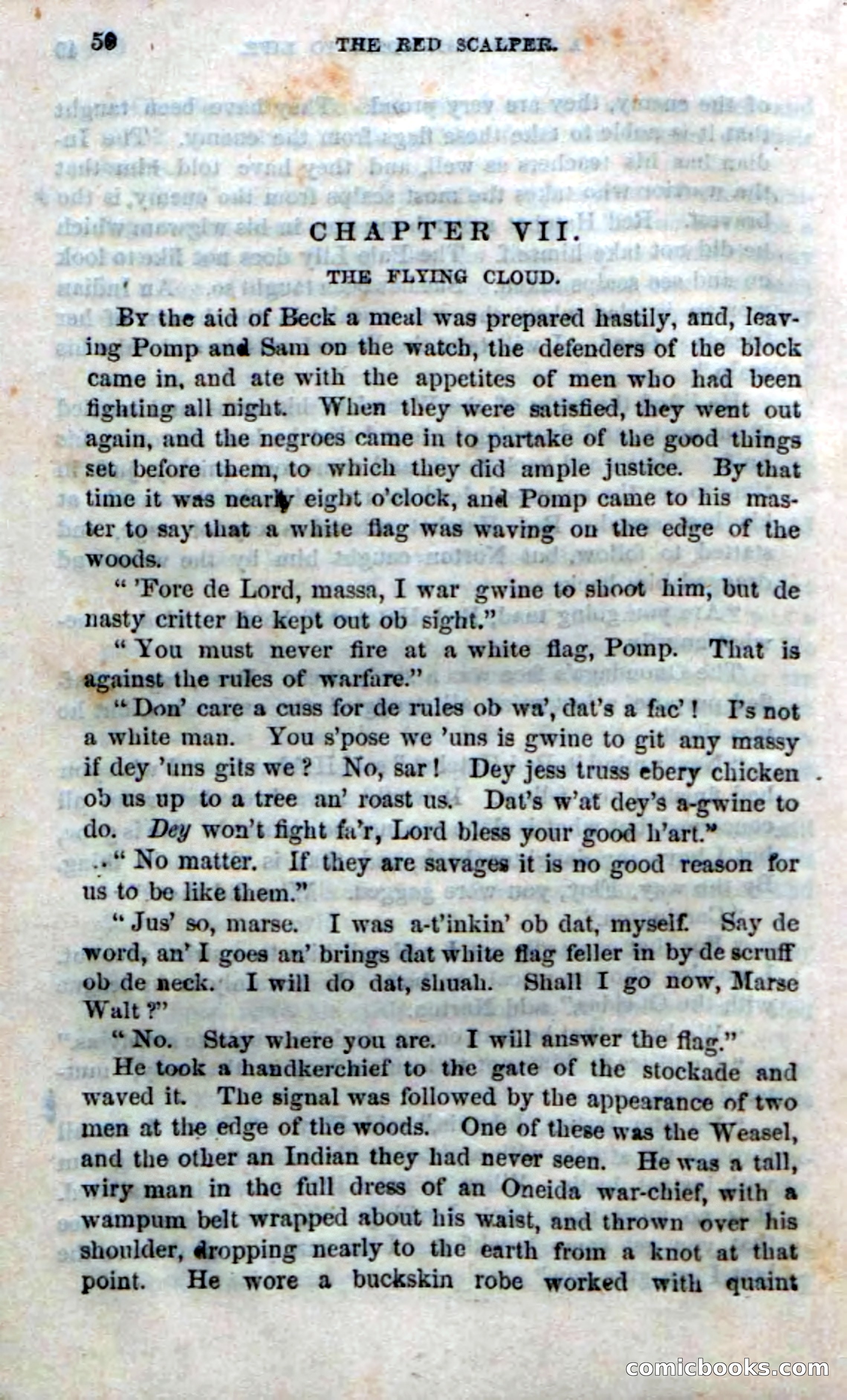 Beadle's Dime Novels No. 186: The Red Scalper — page 48 of 100