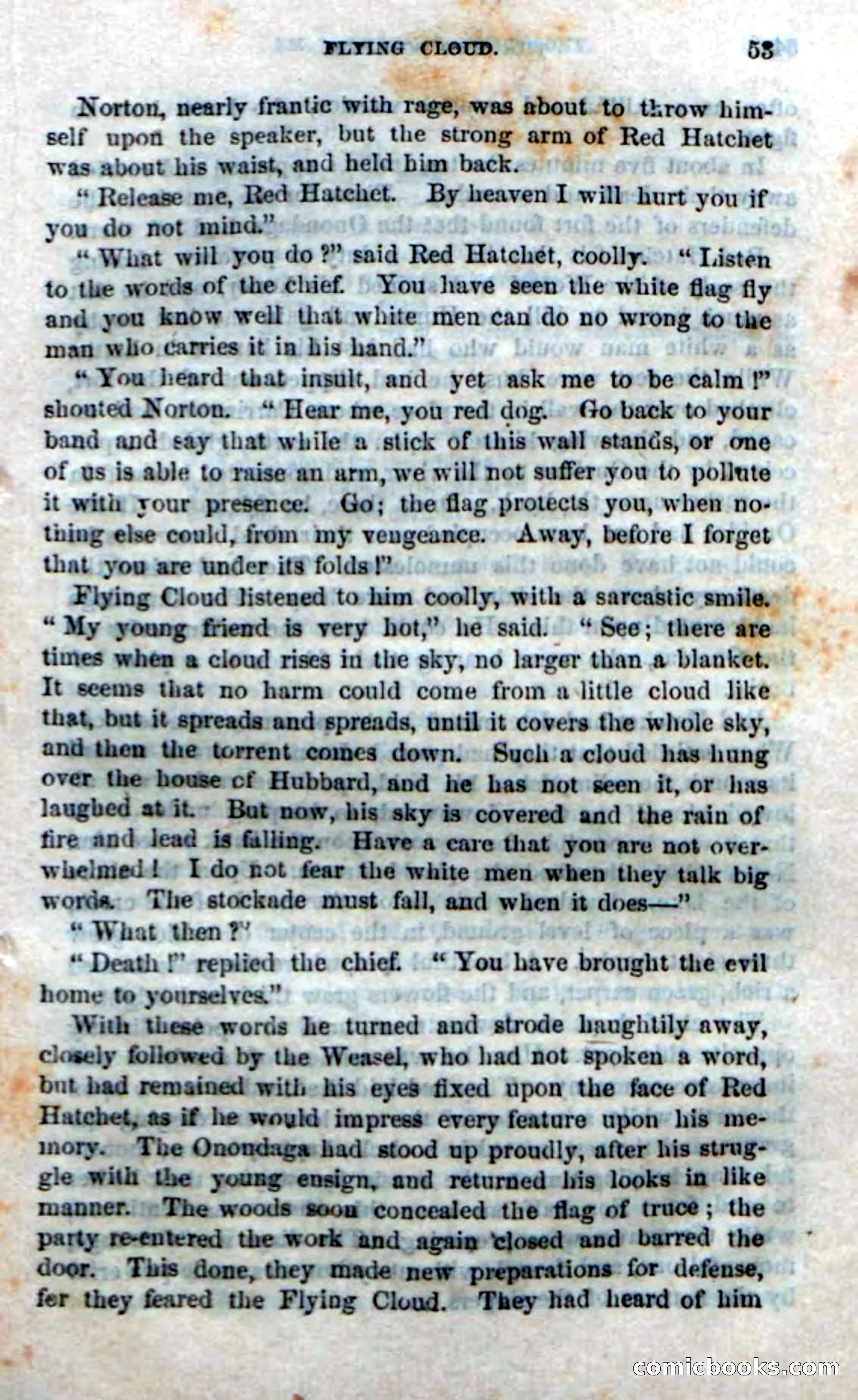 Beadle's Dime Novels No. 186: The Red Scalper — page 51 of 100