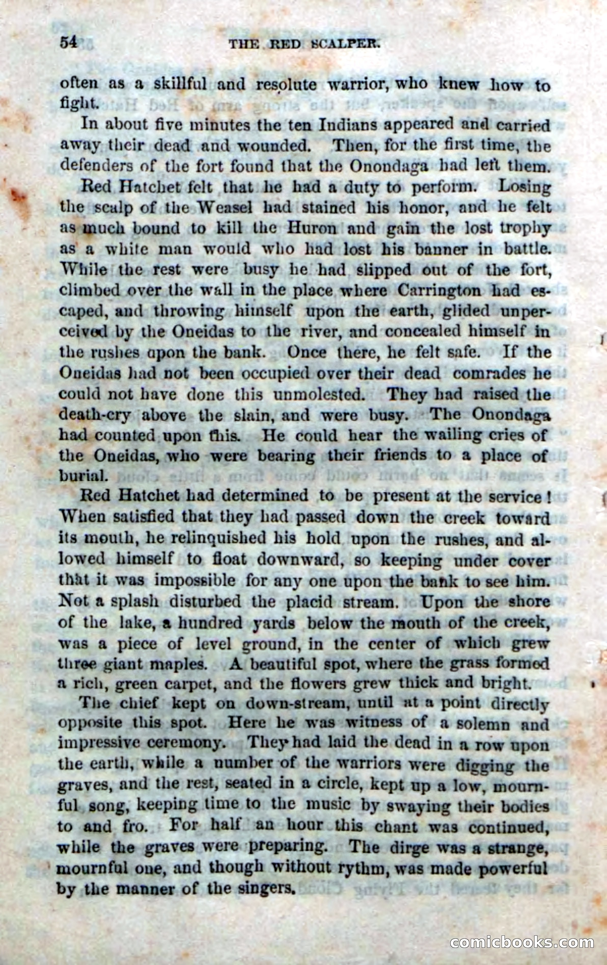Beadle's Dime Novels No. 186: The Red Scalper — page 52 of 100