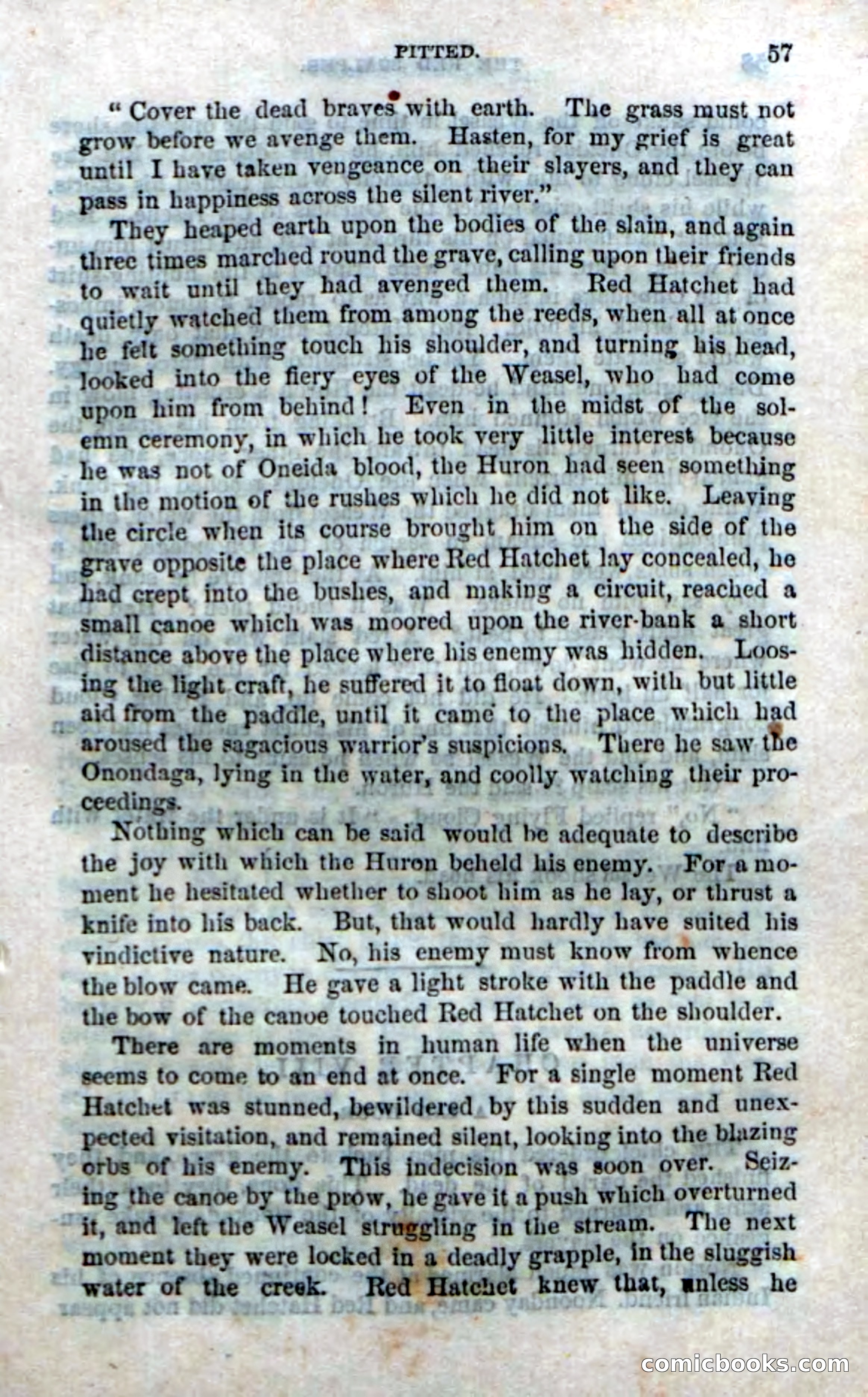 Beadle's Dime Novels No. 186: The Red Scalper — page 55 of 100