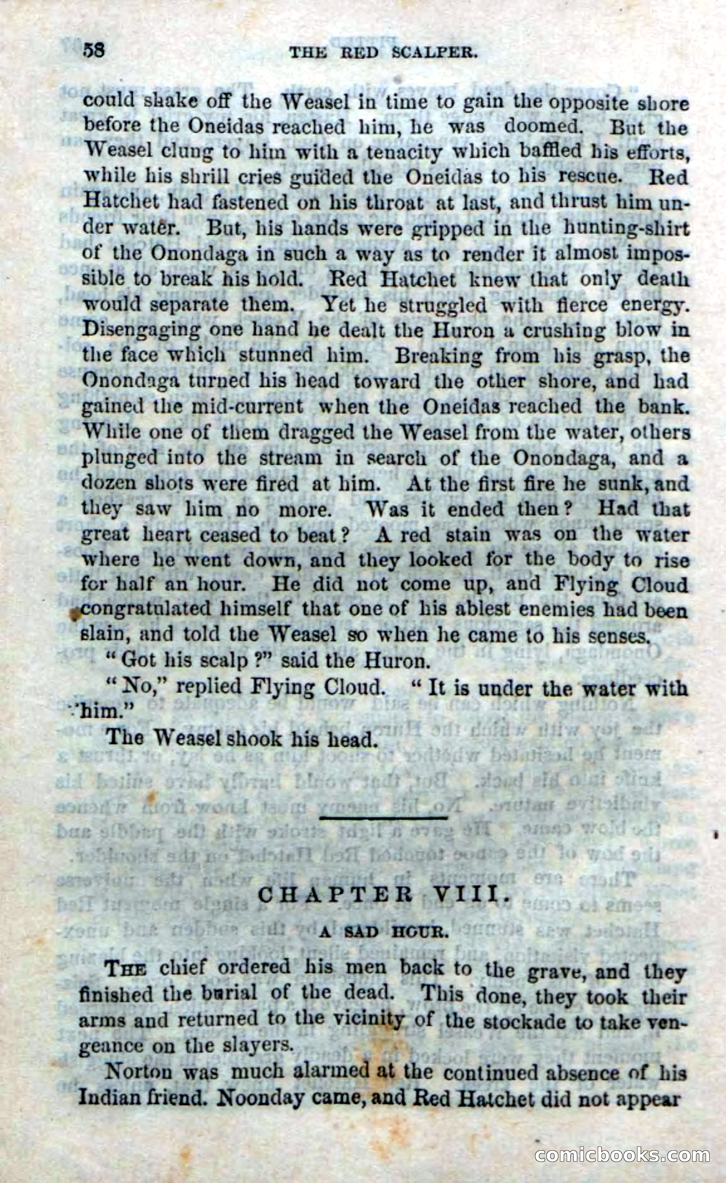 Beadle's Dime Novels No. 186: The Red Scalper — page 56 of 100