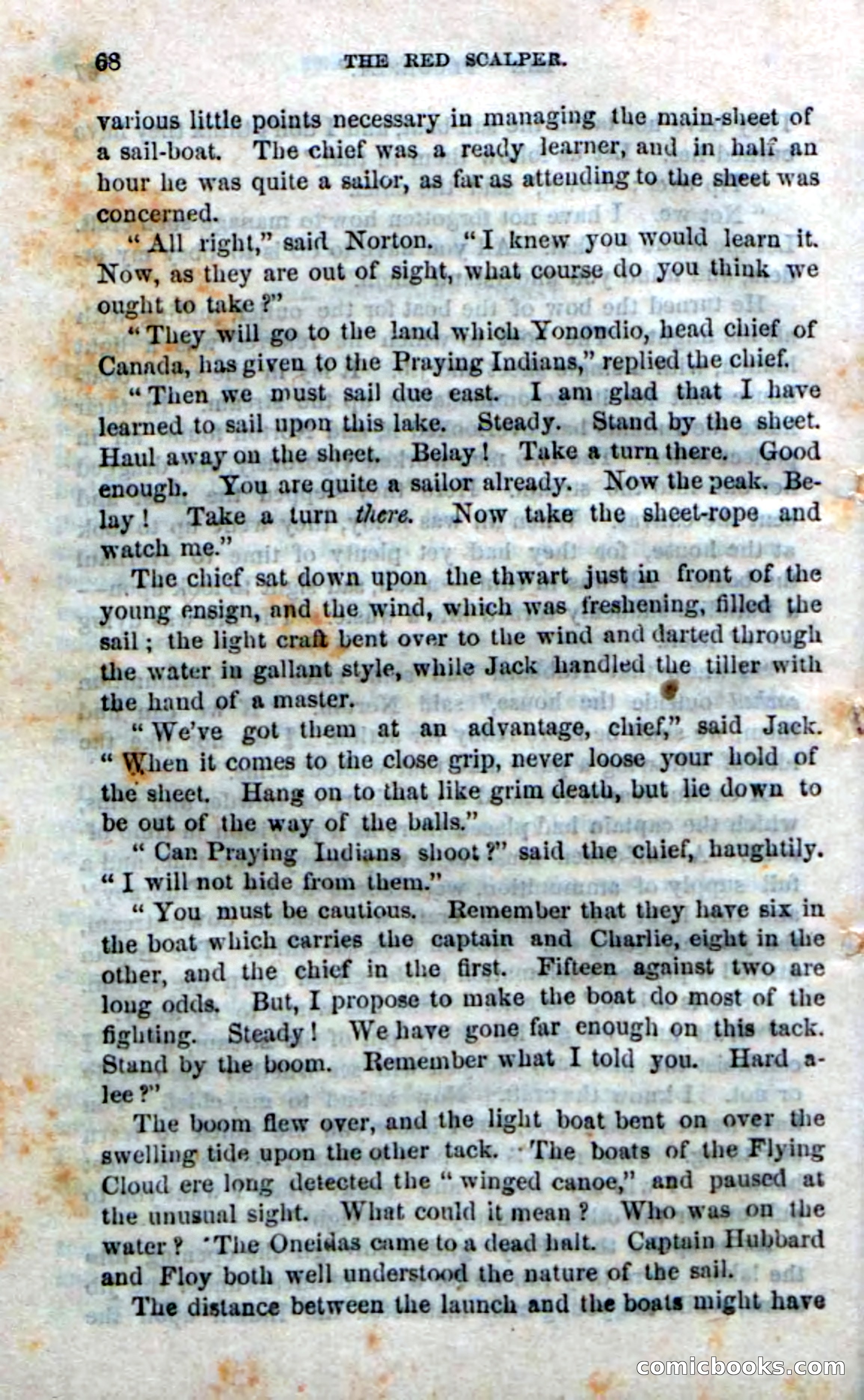 Beadle's Dime Novels No. 186: The Red Scalper — page 66 of 100