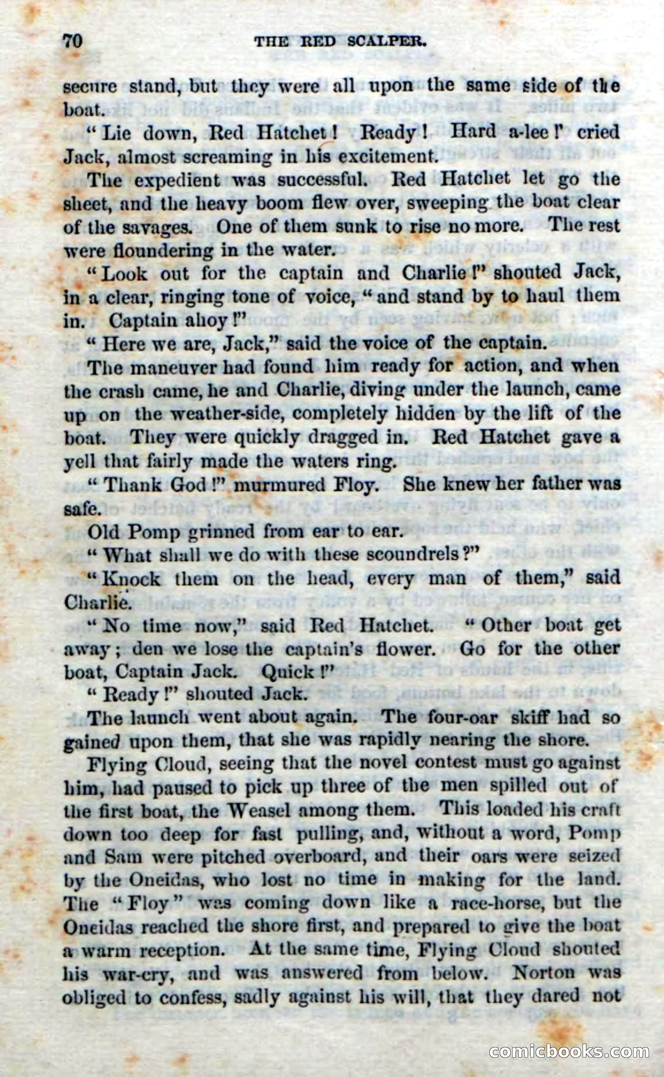 Beadle's Dime Novels No. 186: The Red Scalper — page 68 of 100