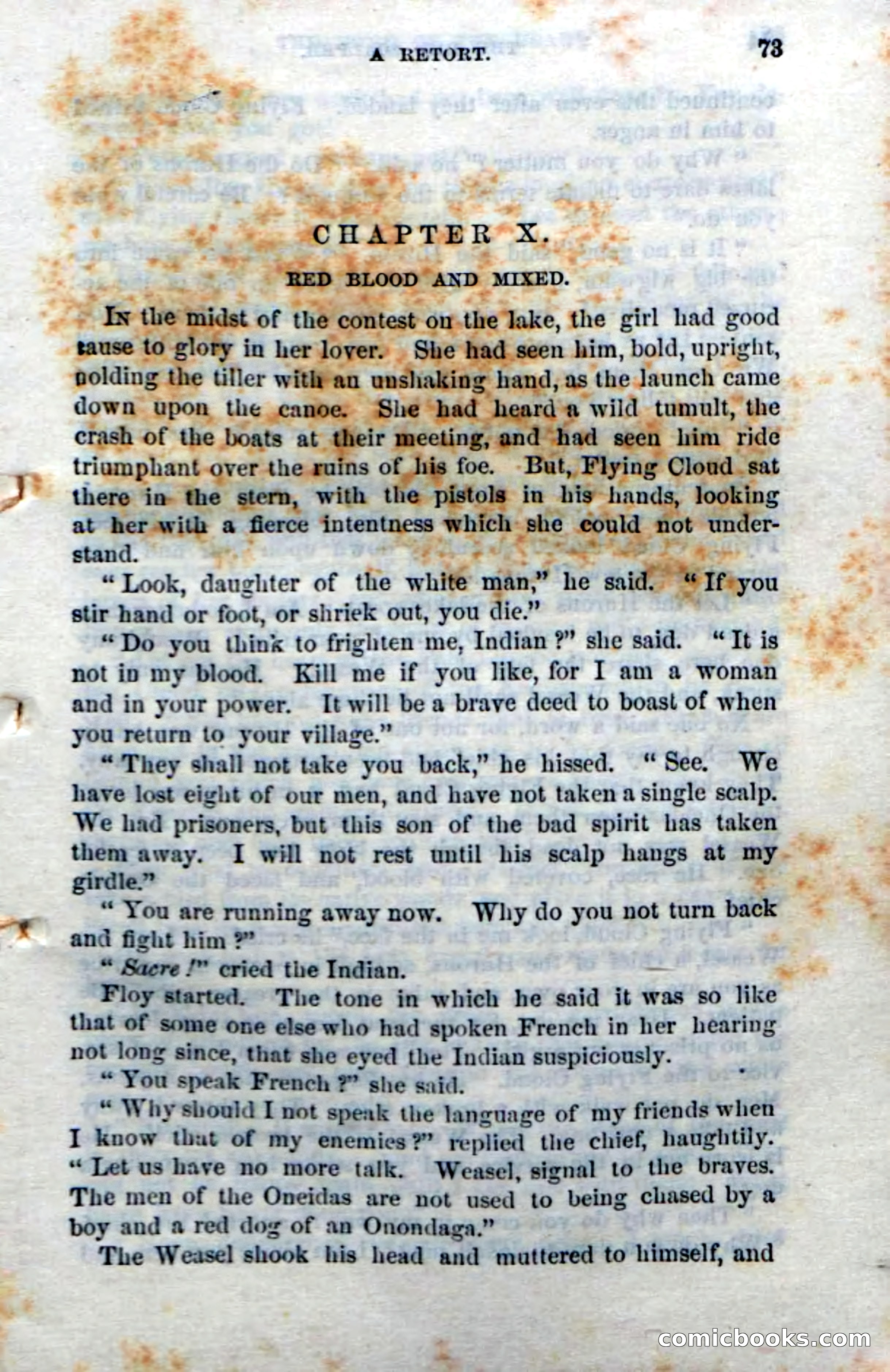 Beadle's Dime Novels No. 186: The Red Scalper — page 71 of 100