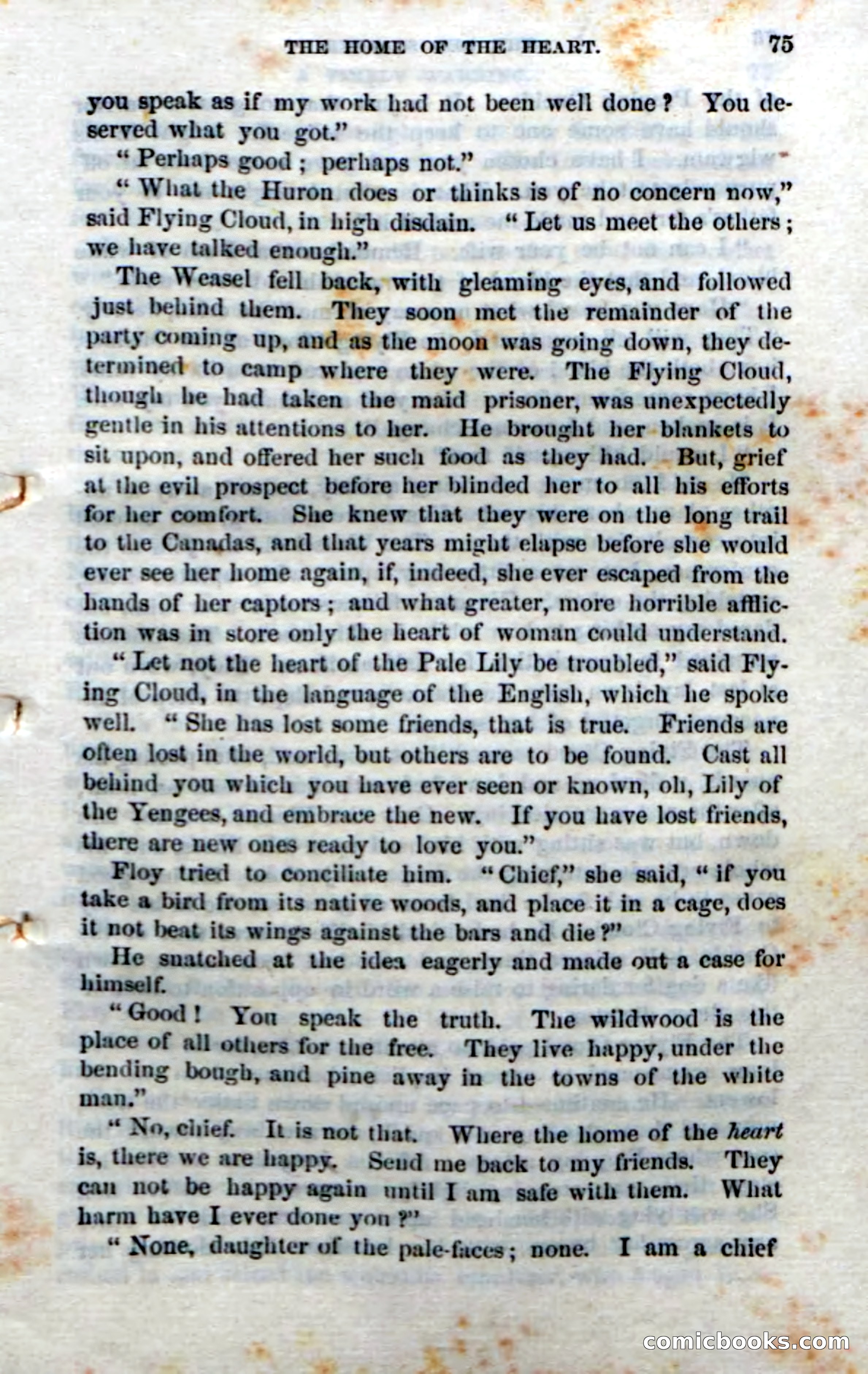 Beadle's Dime Novels No. 186: The Red Scalper — page 73 of 100
