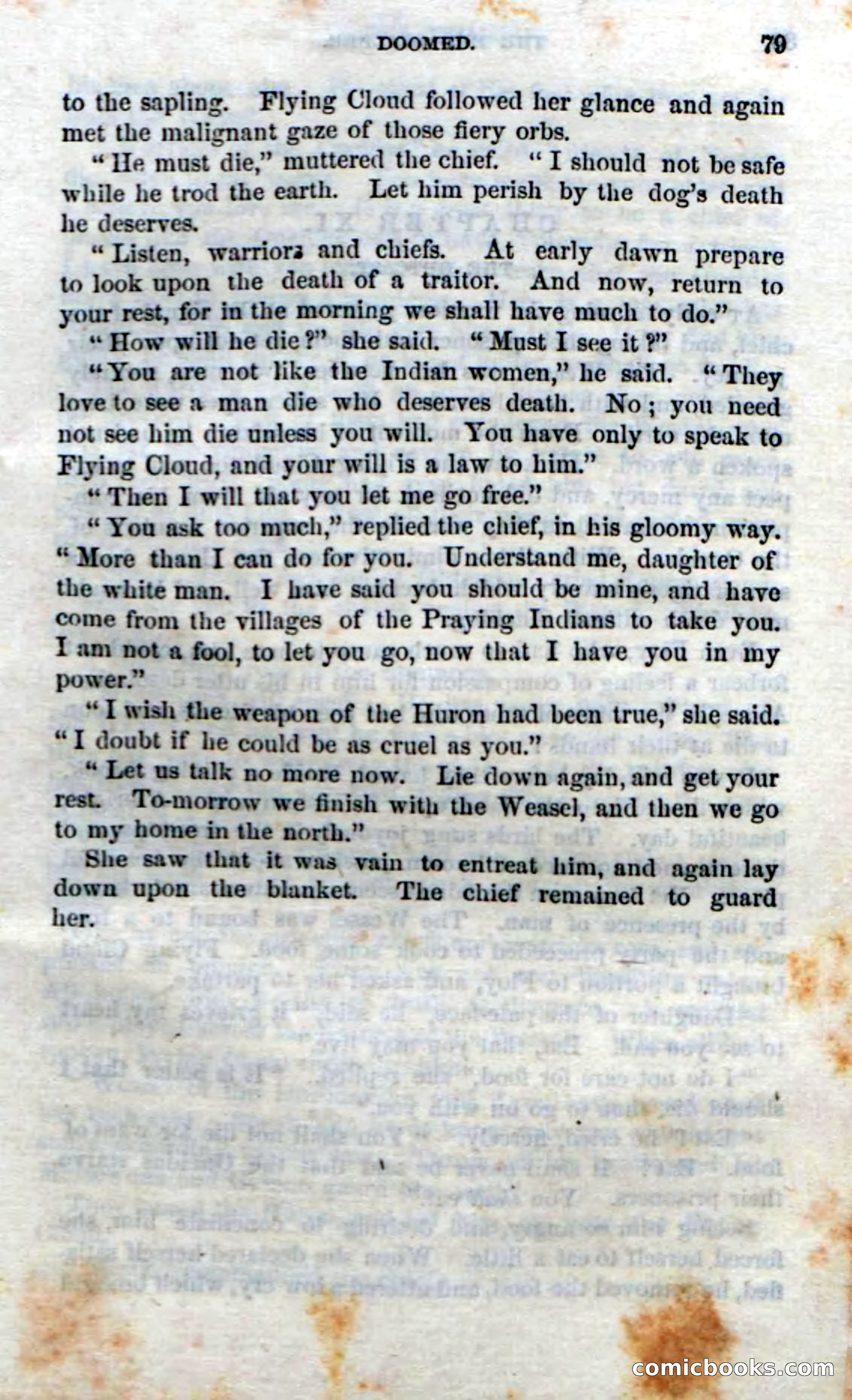 Beadle's Dime Novels No. 186: The Red Scalper — page 77 of 100
