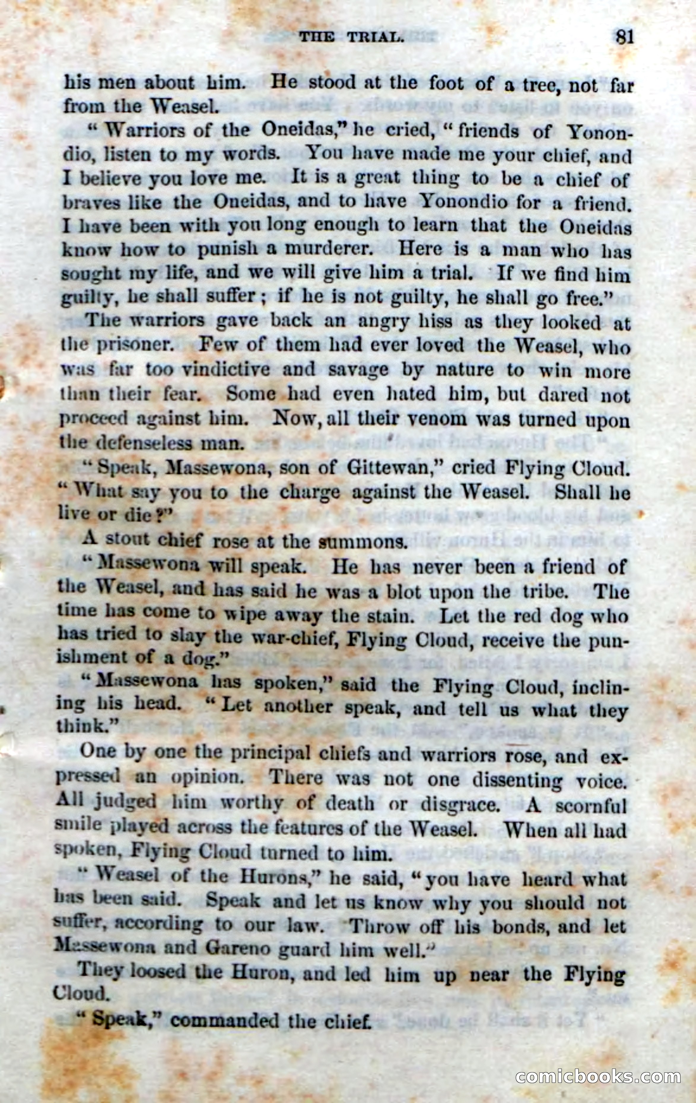 Beadle's Dime Novels No. 186: The Red Scalper — page 79 of 100