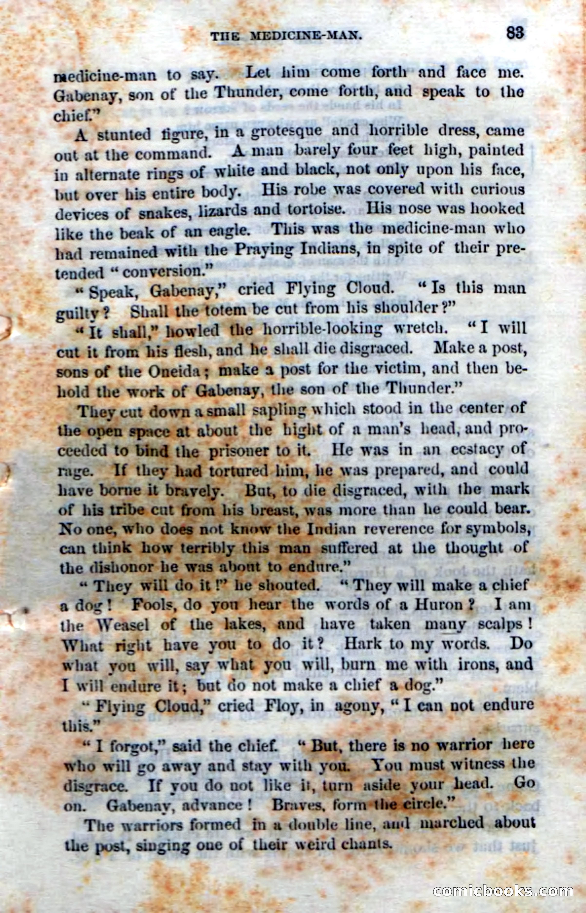 Beadle's Dime Novels No. 186: The Red Scalper — page 81 of 100