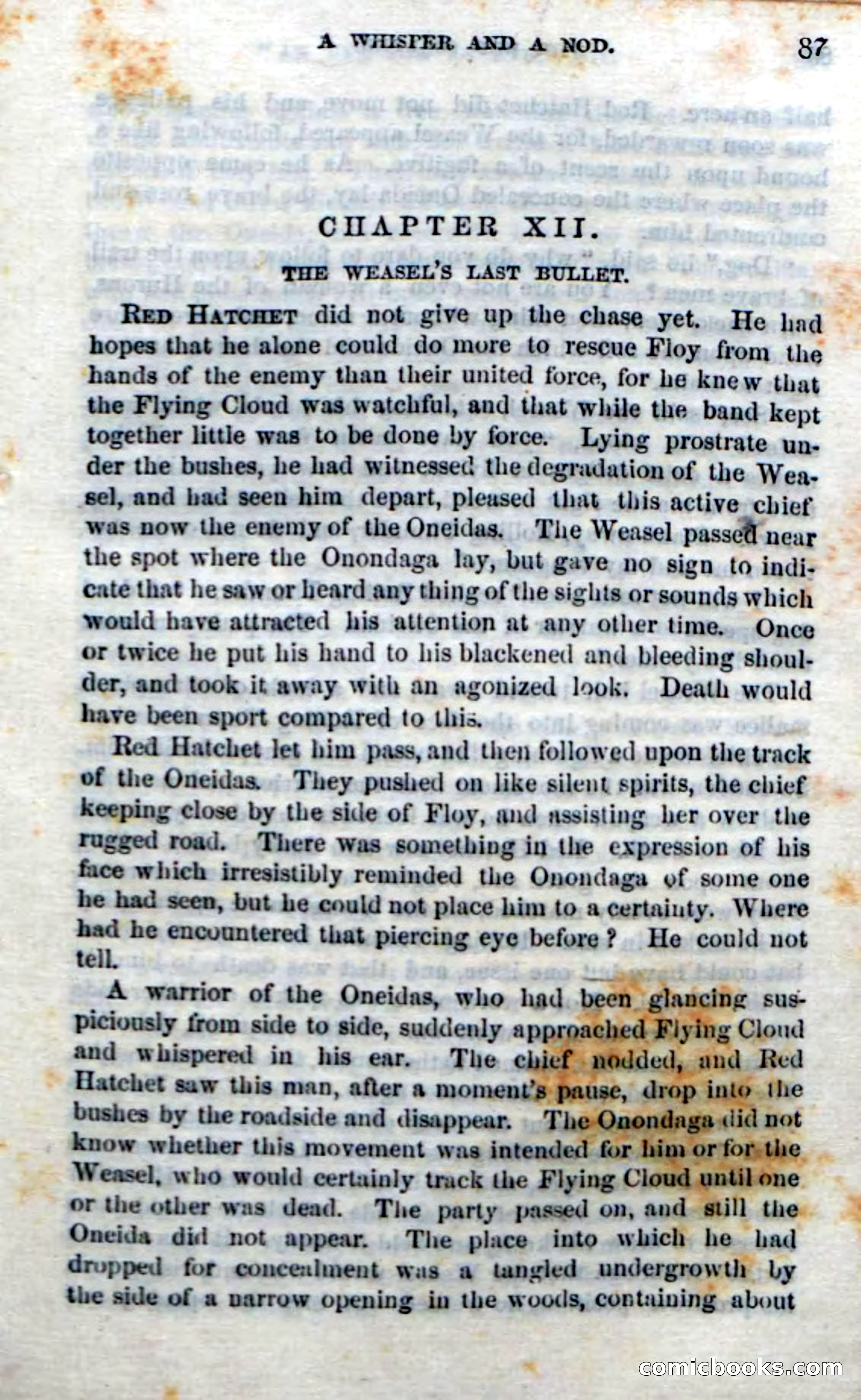 Beadle's Dime Novels No. 186: The Red Scalper — page 85 of 100