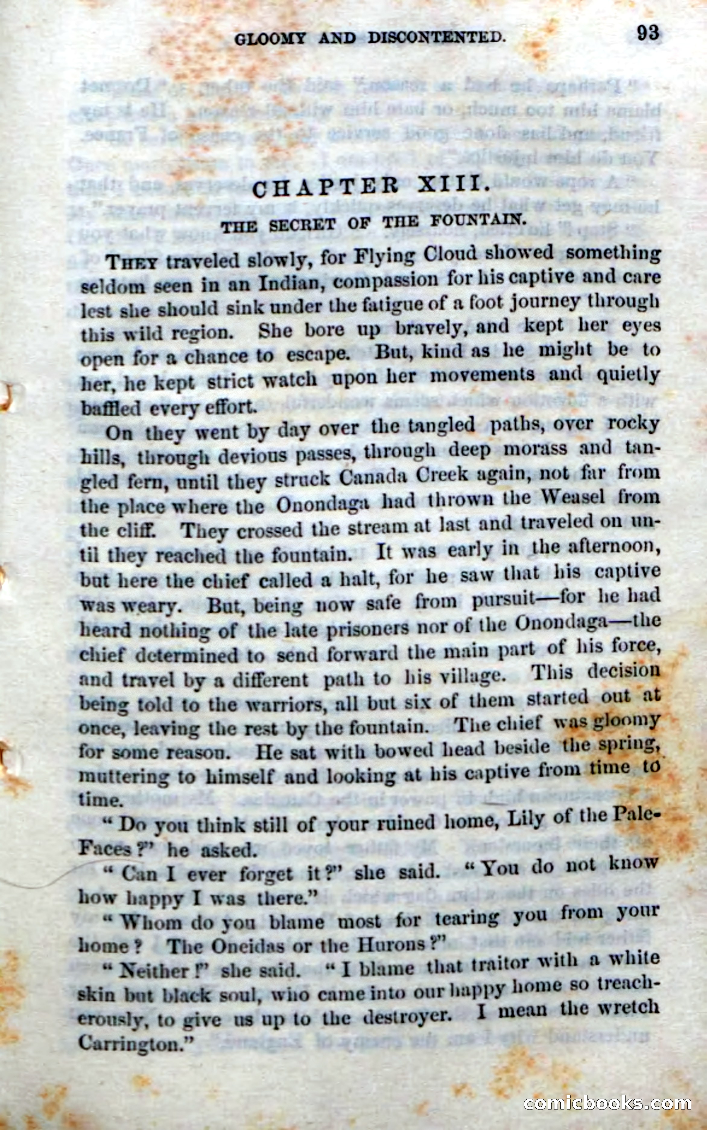 Beadle's Dime Novels No. 186: The Red Scalper — page 91 of 100