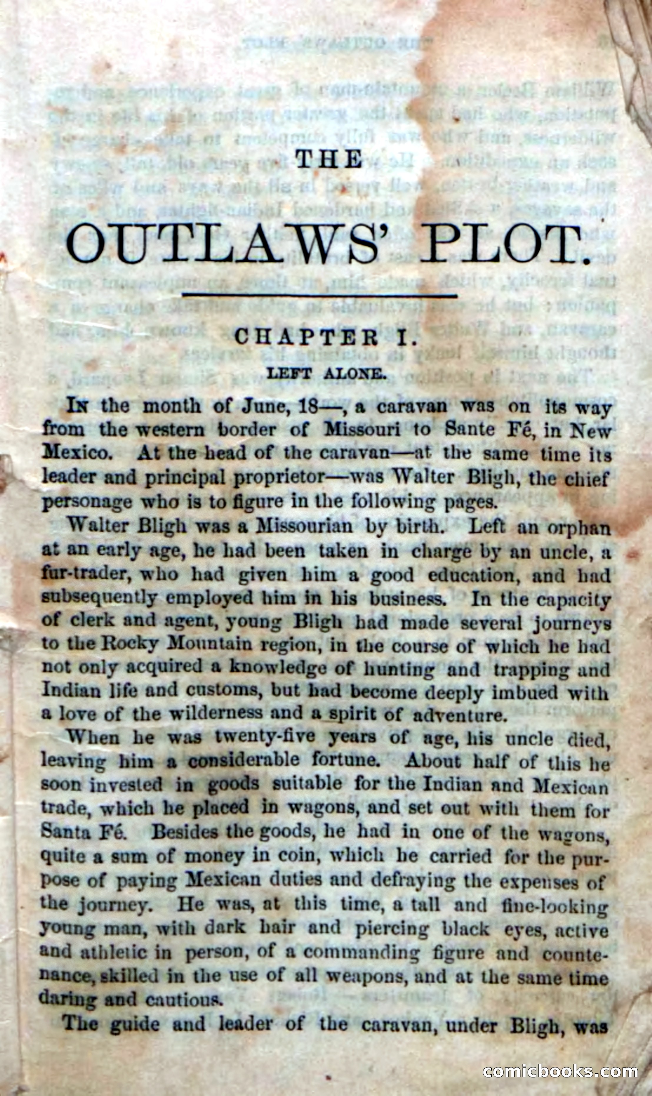 The Laws' Plot; or, Alone on the Plains — page 3 of 92