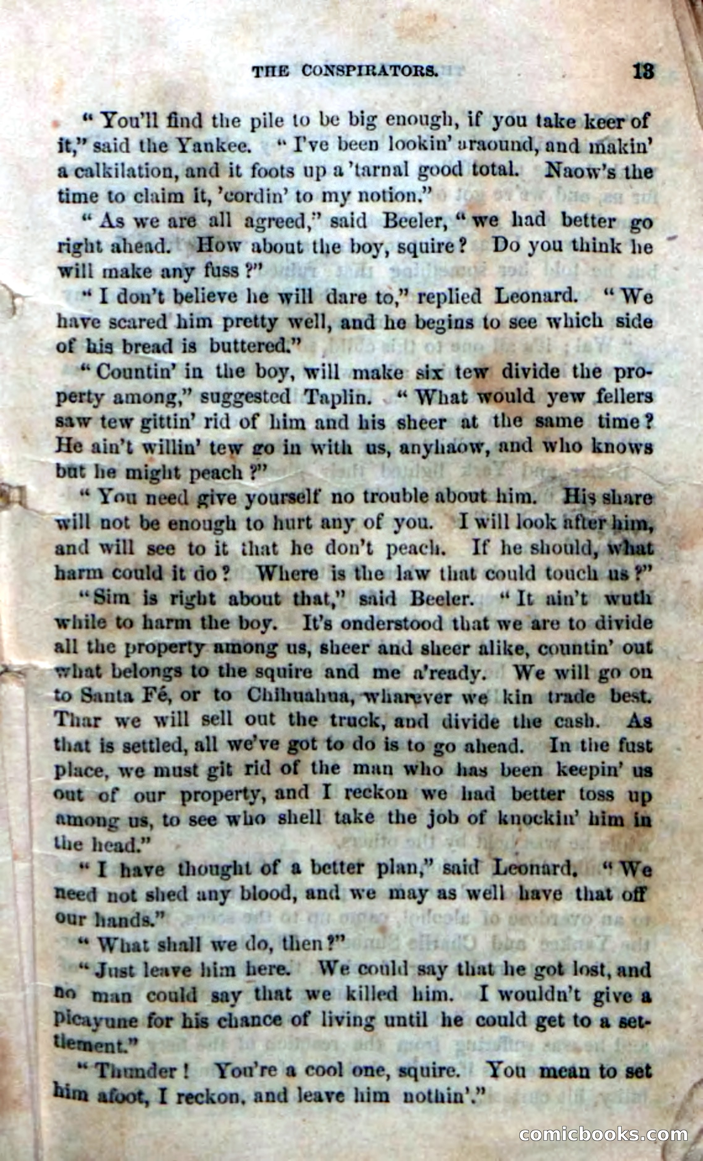 The Laws' Plot; or, Alone on the Plains — page 7 of 92