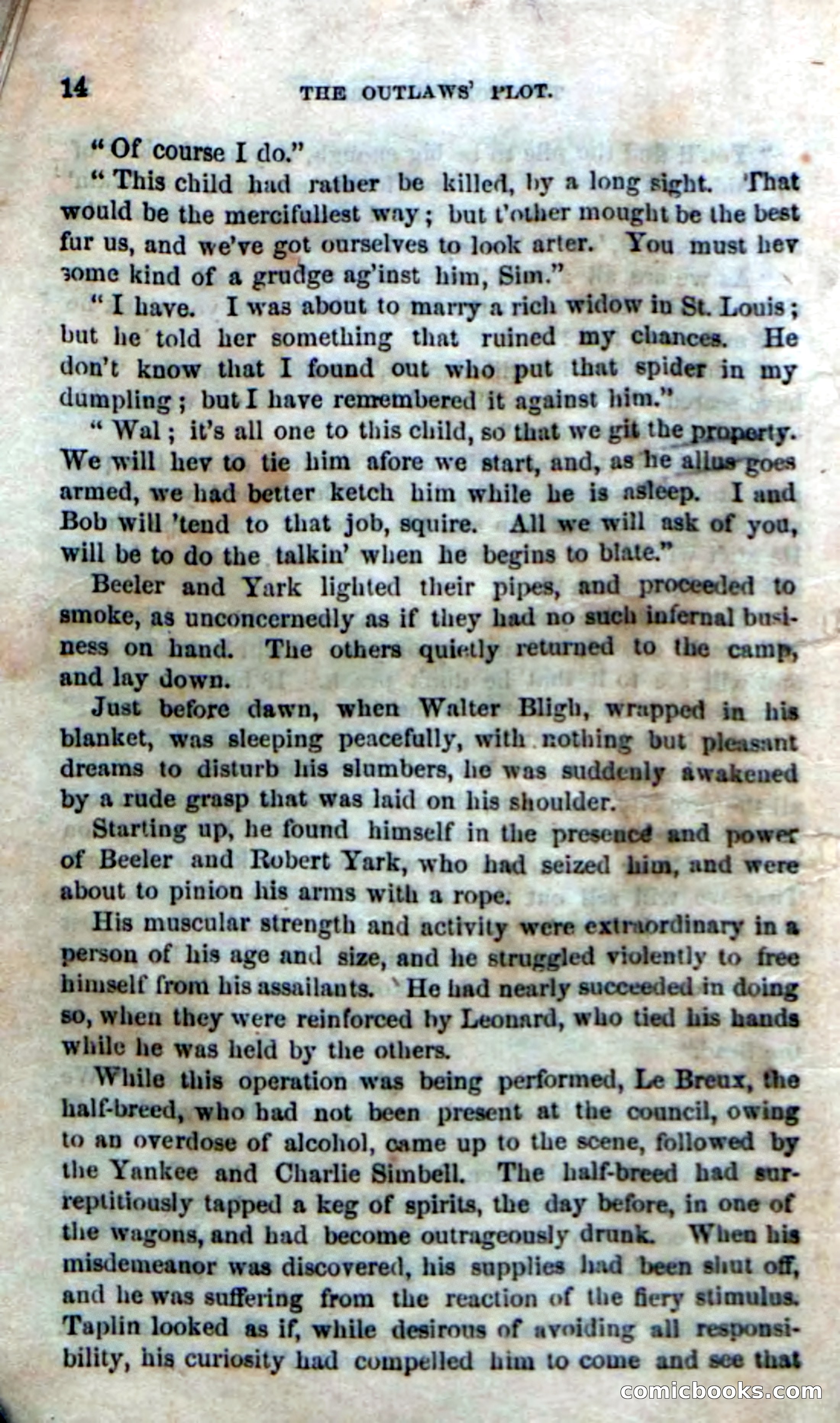 The Laws' Plot; or, Alone on the Plains — page 8 of 92