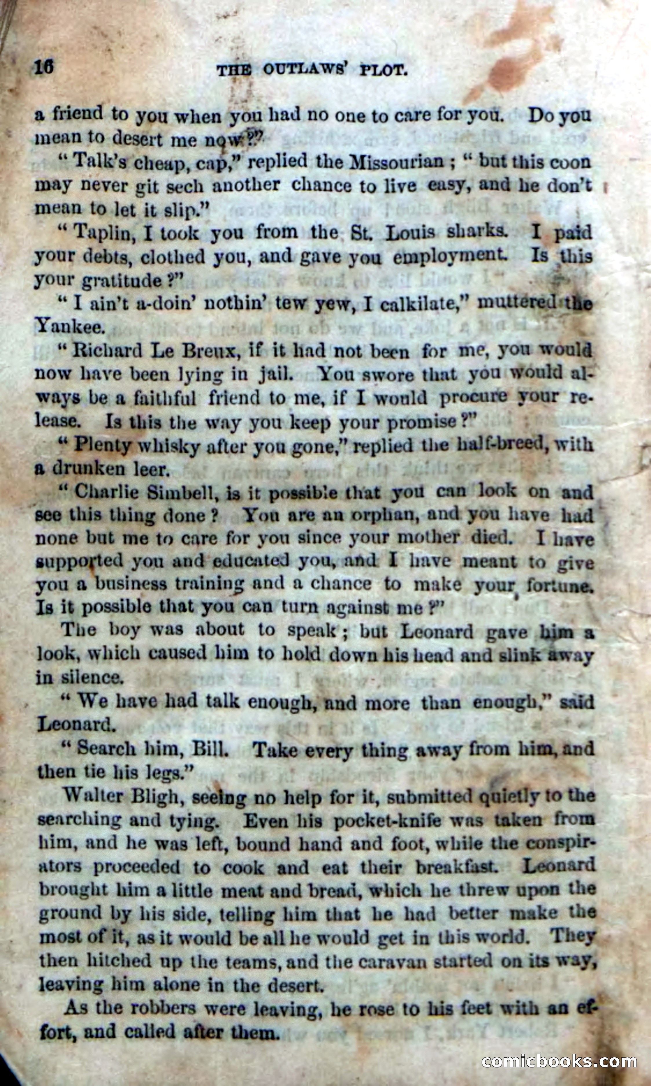 The Laws' Plot; or, Alone on the Plains — page 10 of 92