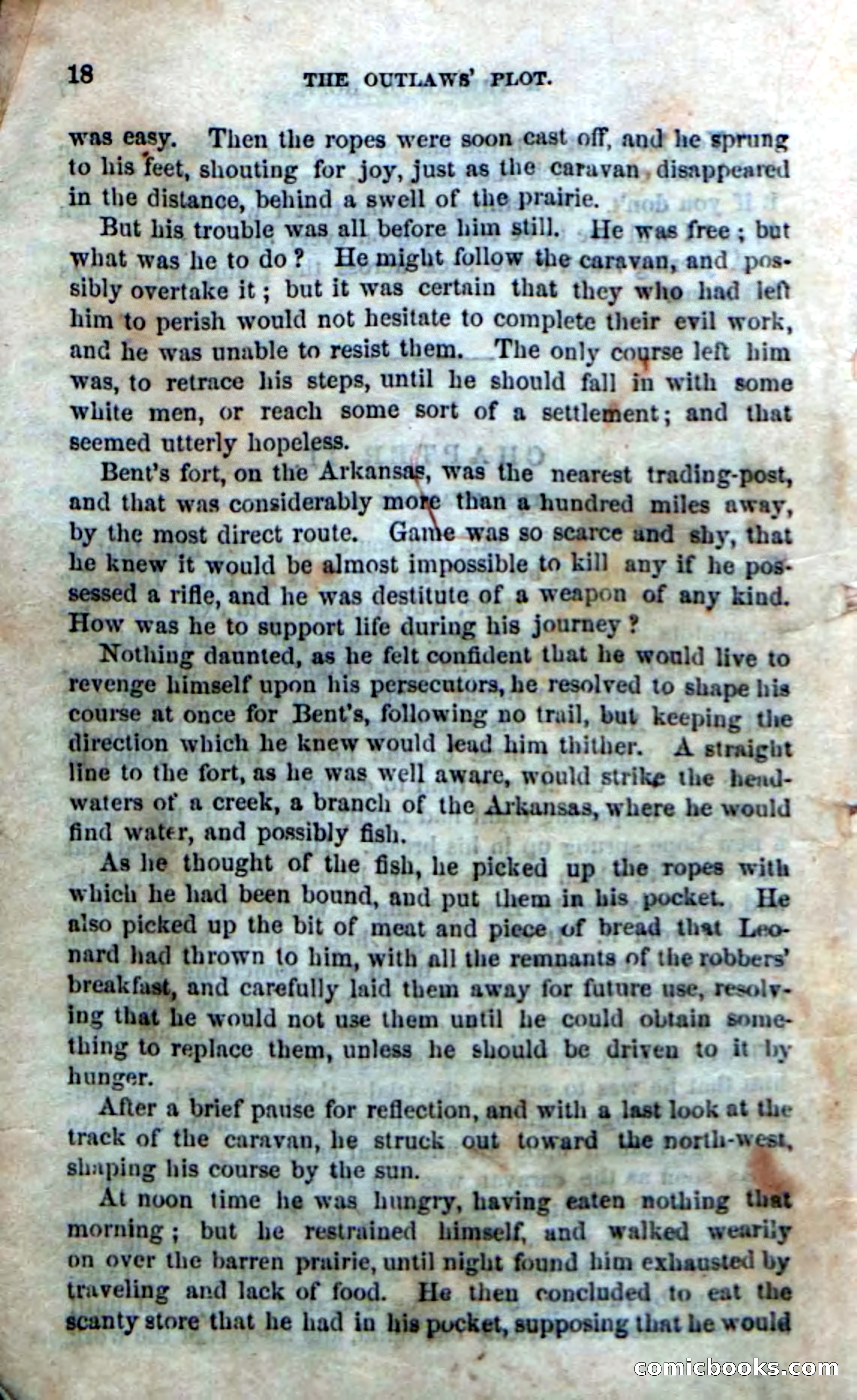 The Laws' Plot; or, Alone on the Plains — page 12 of 92
