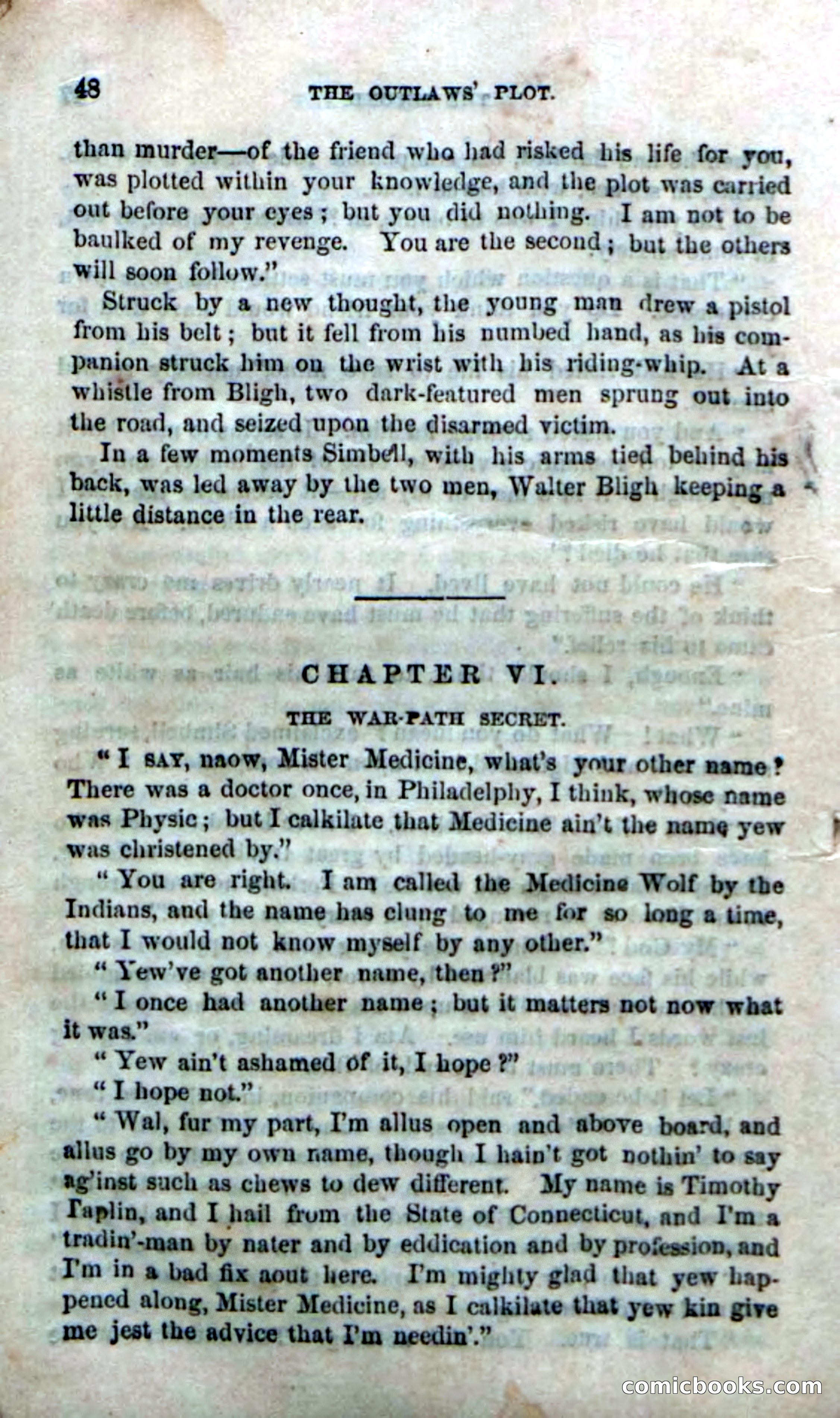 The Laws' Plot; or, Alone on the Plains — page 42 of 92