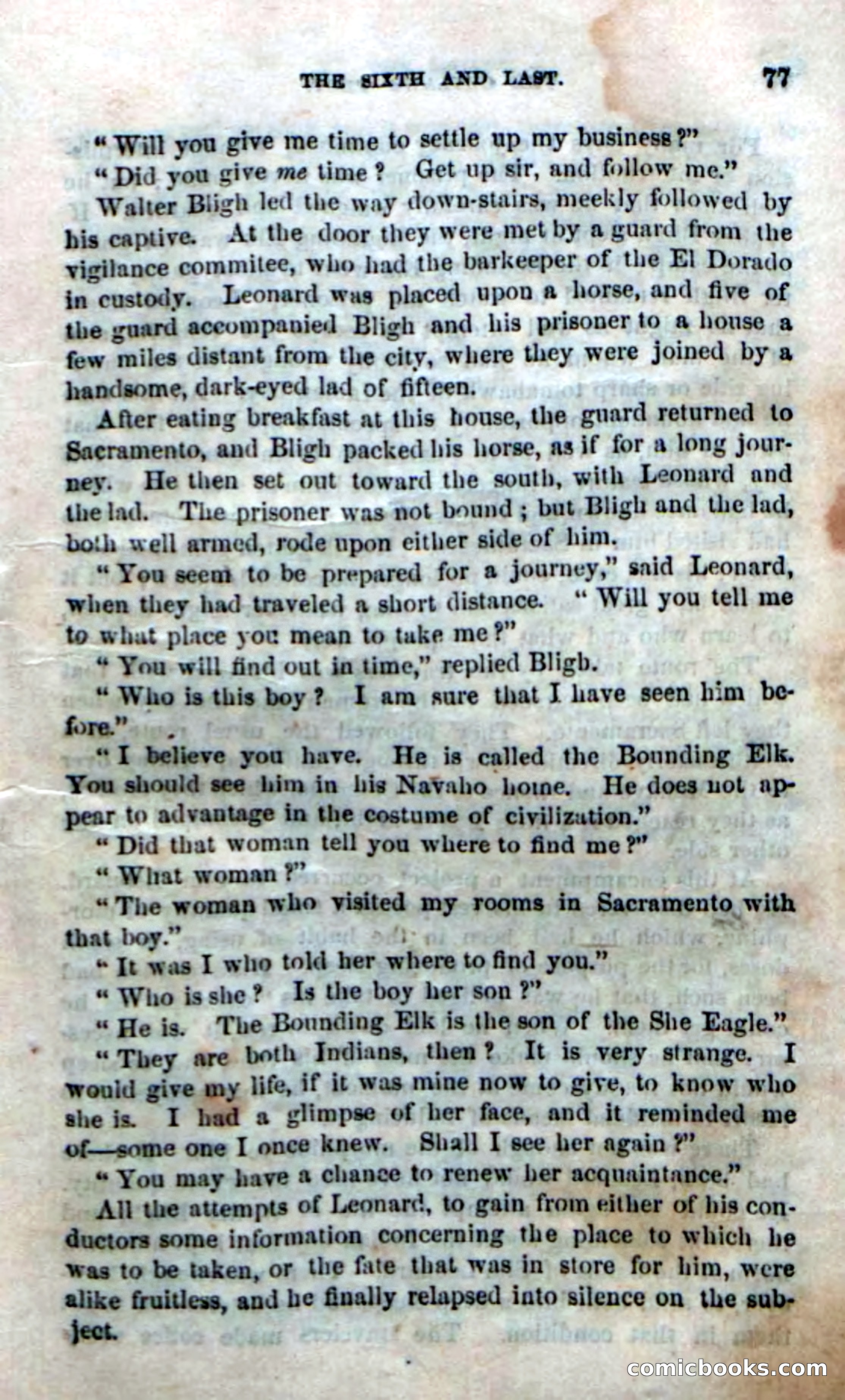 The Laws' Plot; or, Alone on the Plains — page 71 of 92