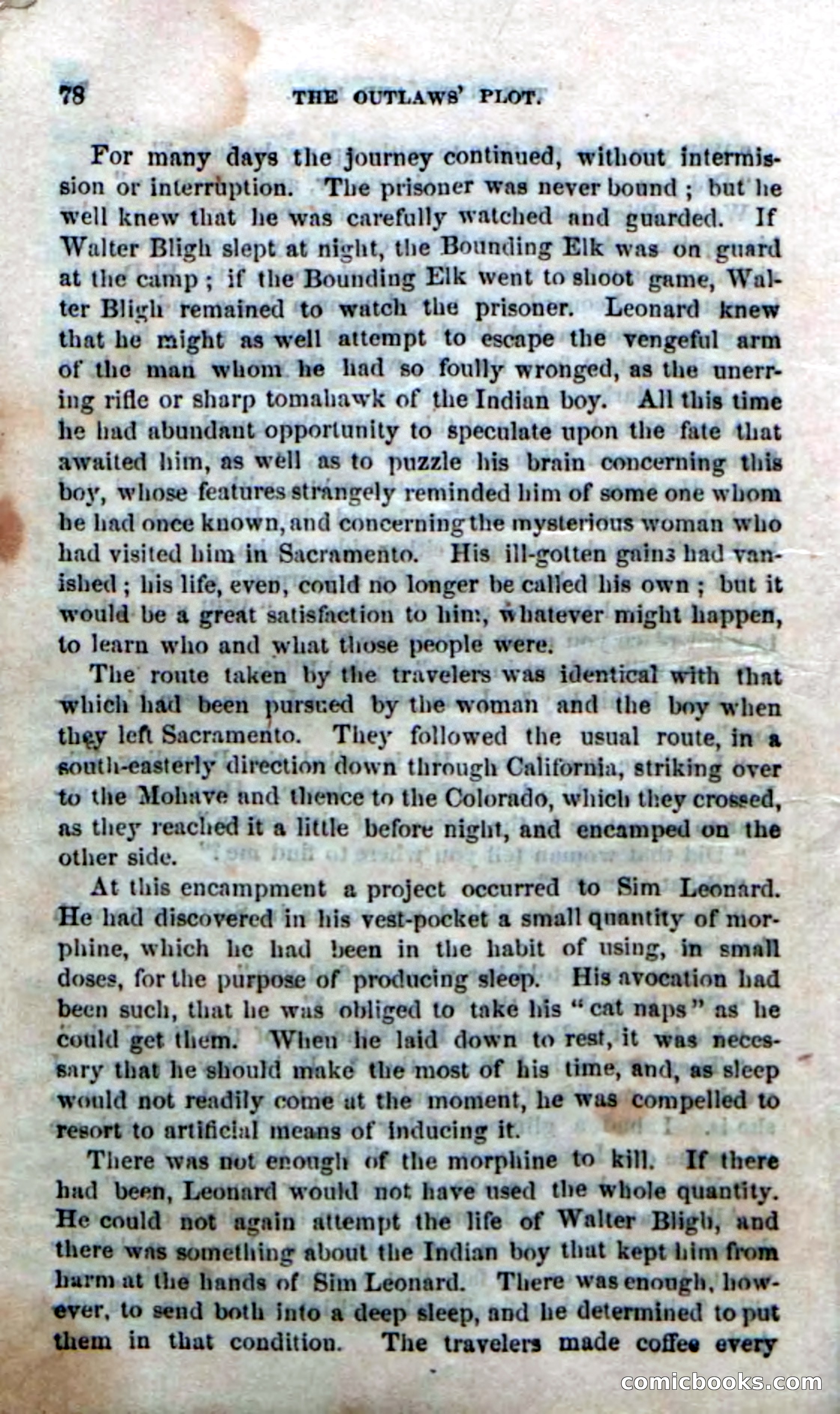 The Laws' Plot; or, Alone on the Plains — page 72 of 92