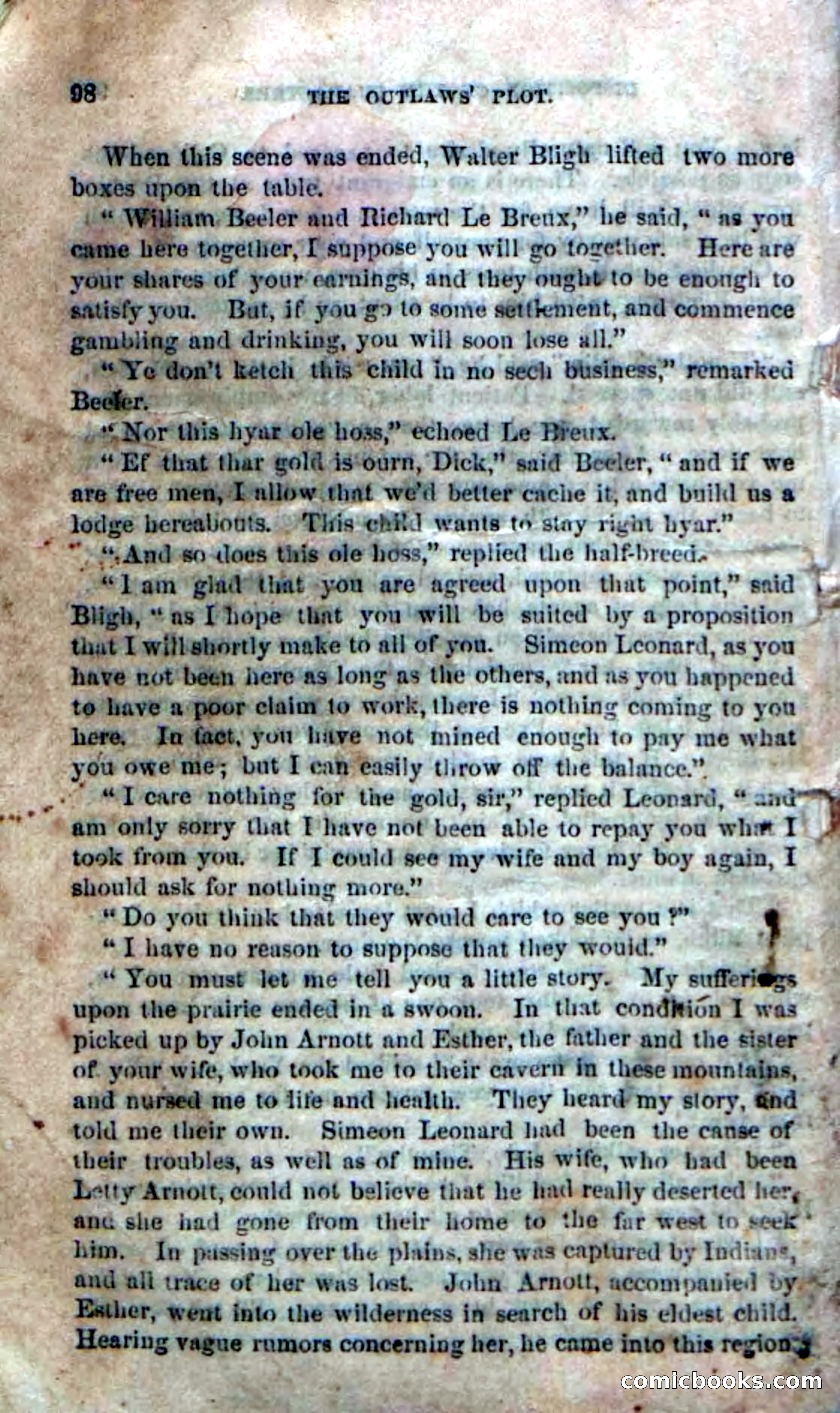 The Laws' Plot; or, Alone on the Plains — page 92 of 92