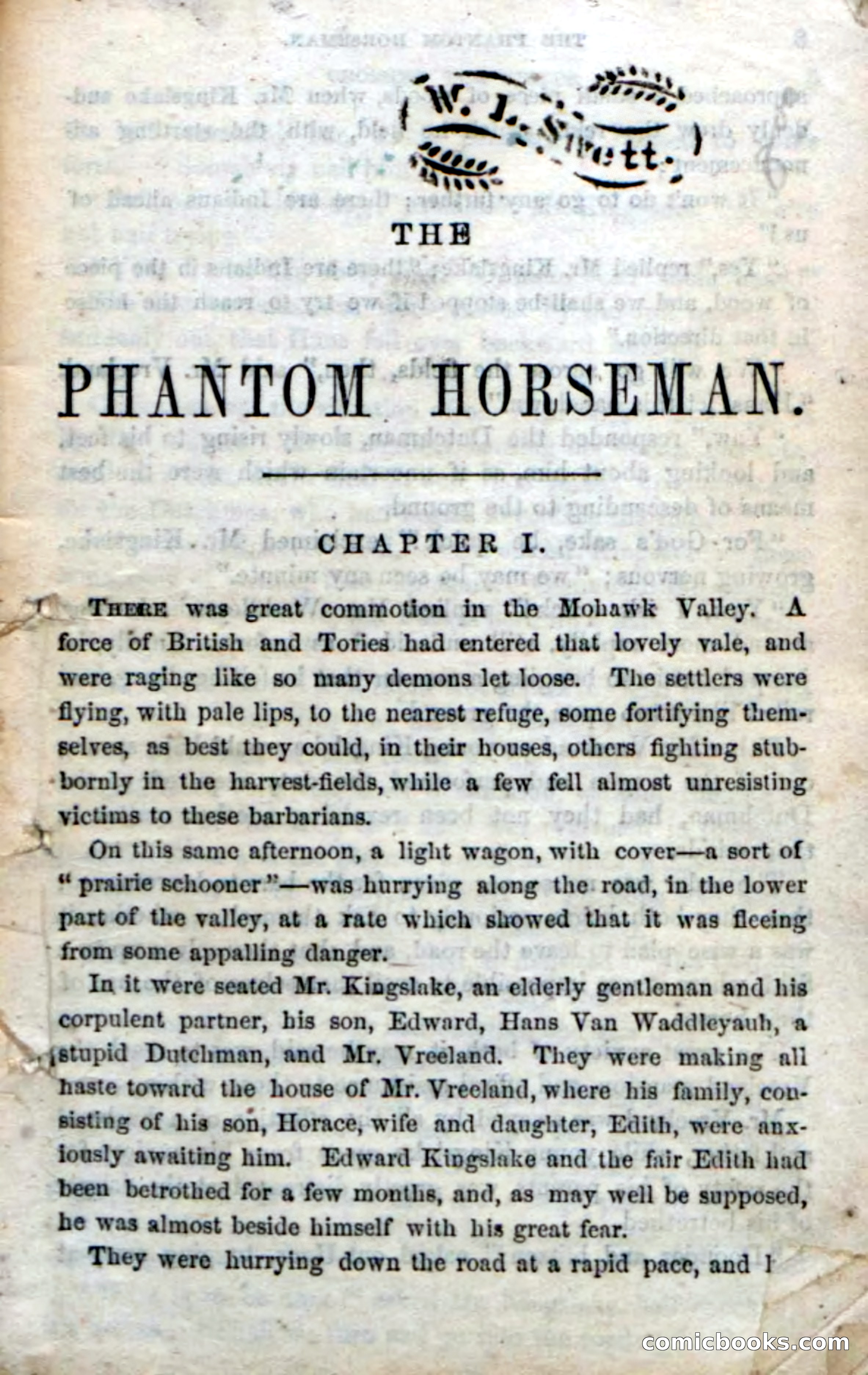 Beadle's Dime Novels No. 190: The Phantom Horseman — page 5 of 104