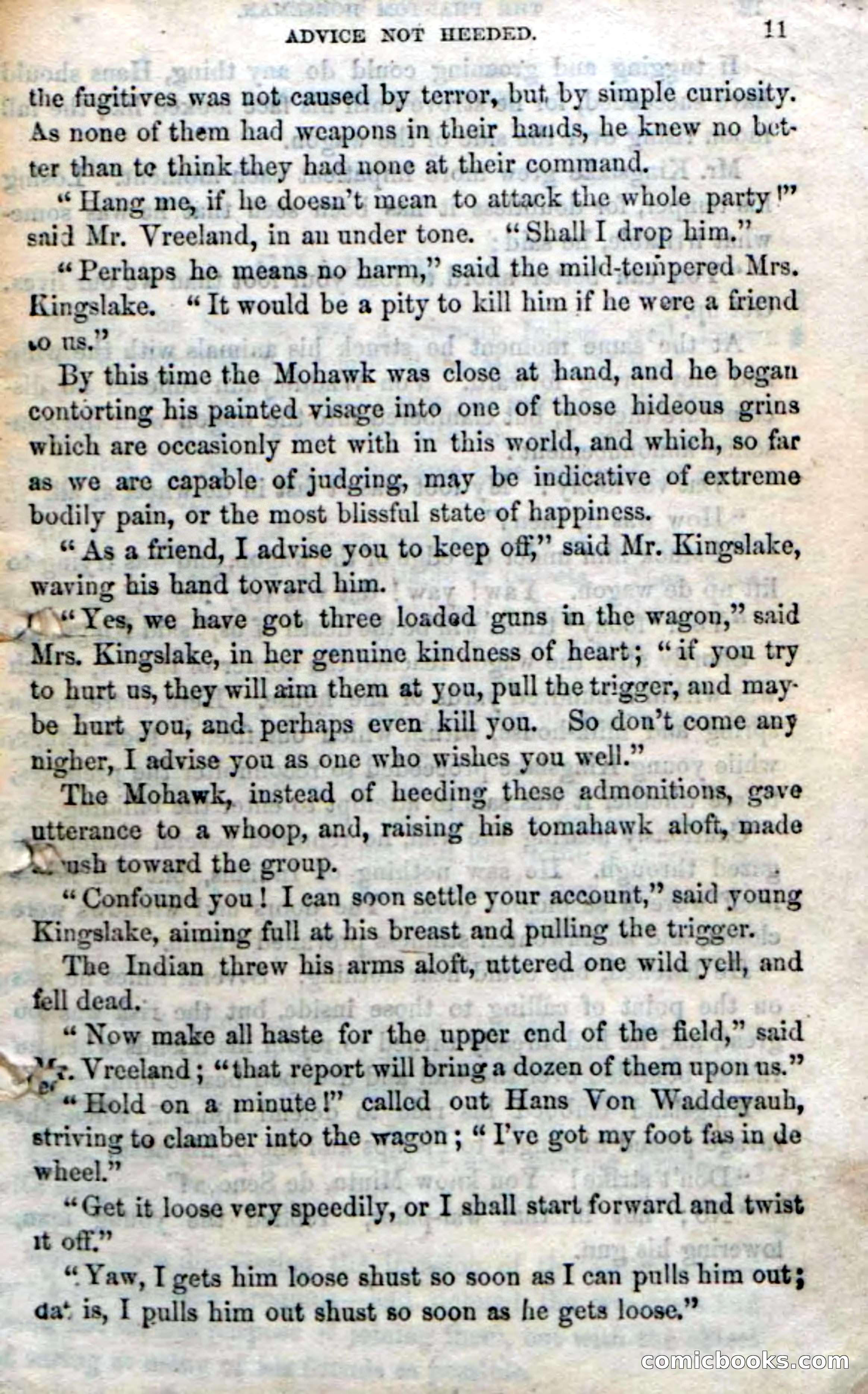 Beadle's Dime Novels No. 190: The Phantom Horseman — page 9 of 104