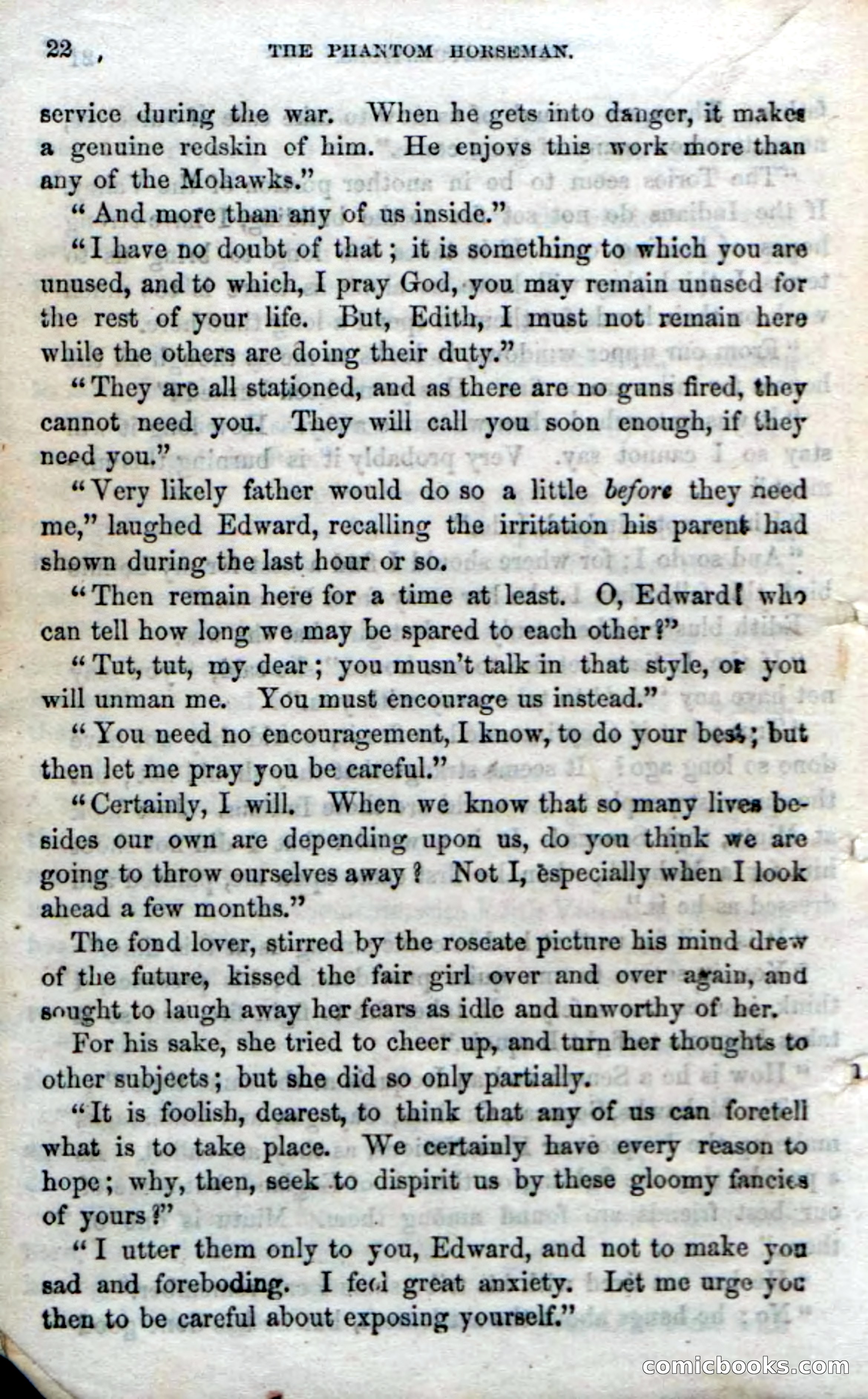 Beadle's Dime Novels No. 190: The Phantom Horseman — page 20 of 104