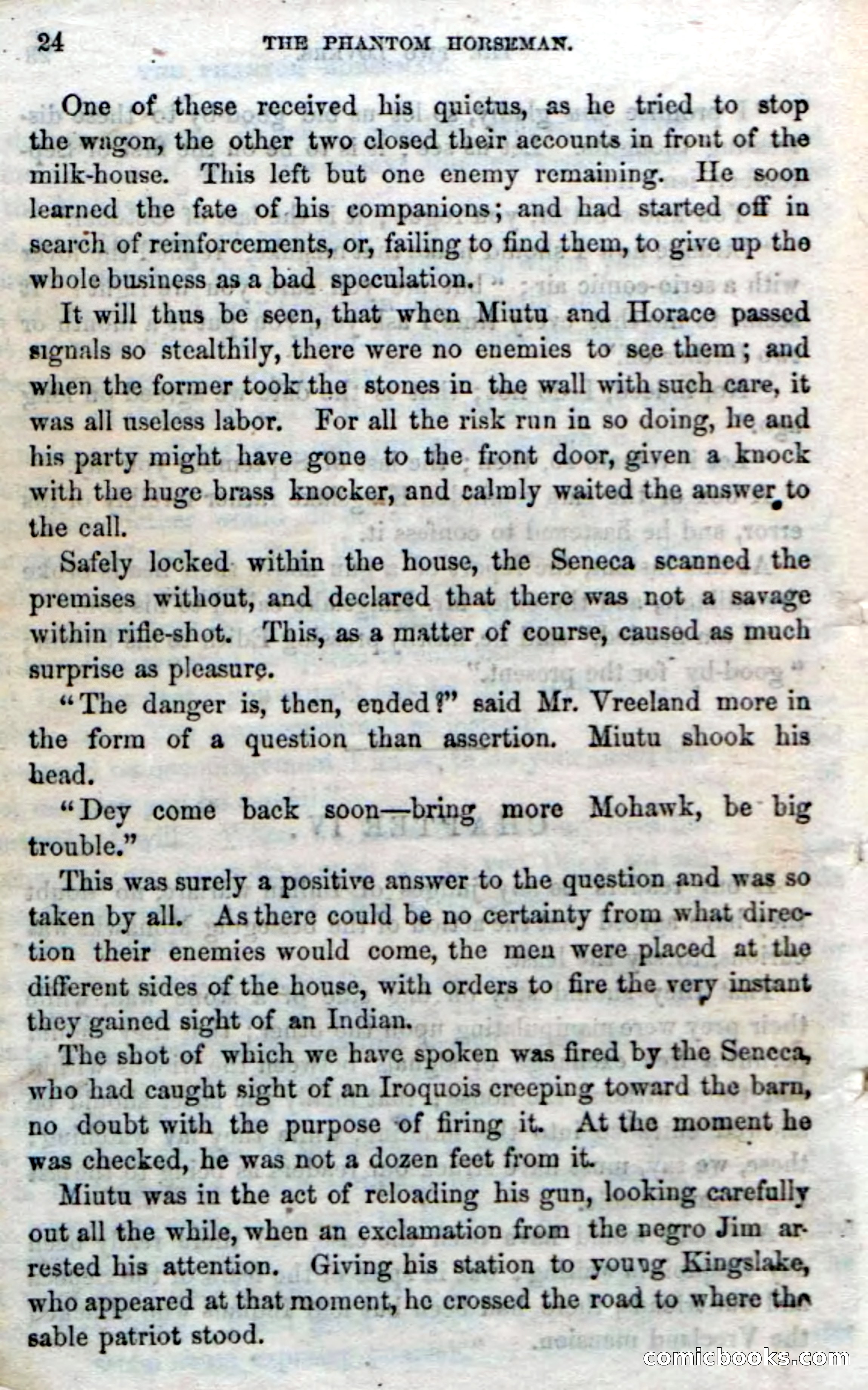 Beadle's Dime Novels No. 190: The Phantom Horseman — page 22 of 104