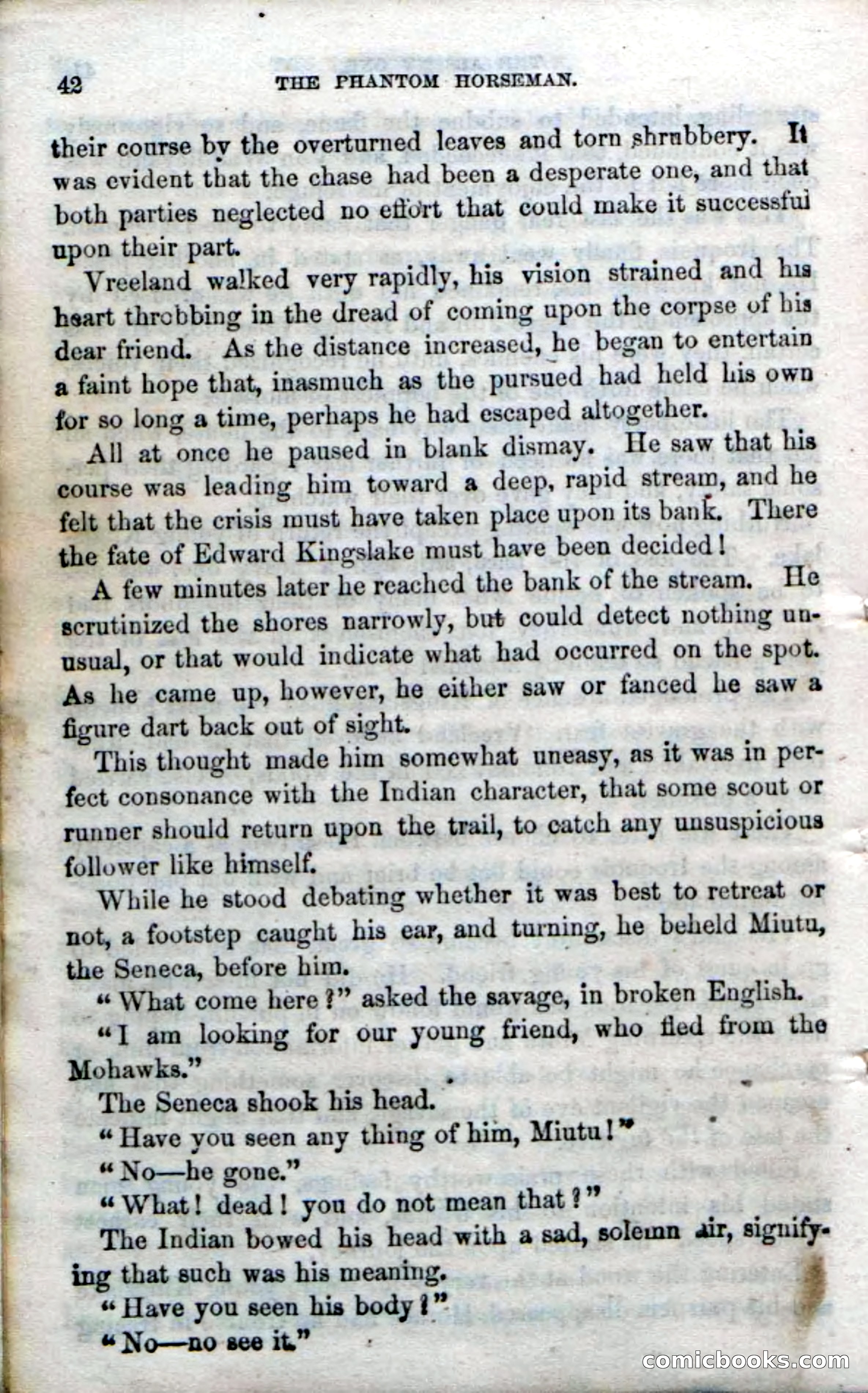 Beadle's Dime Novels No. 190: The Phantom Horseman — page 40 of 104