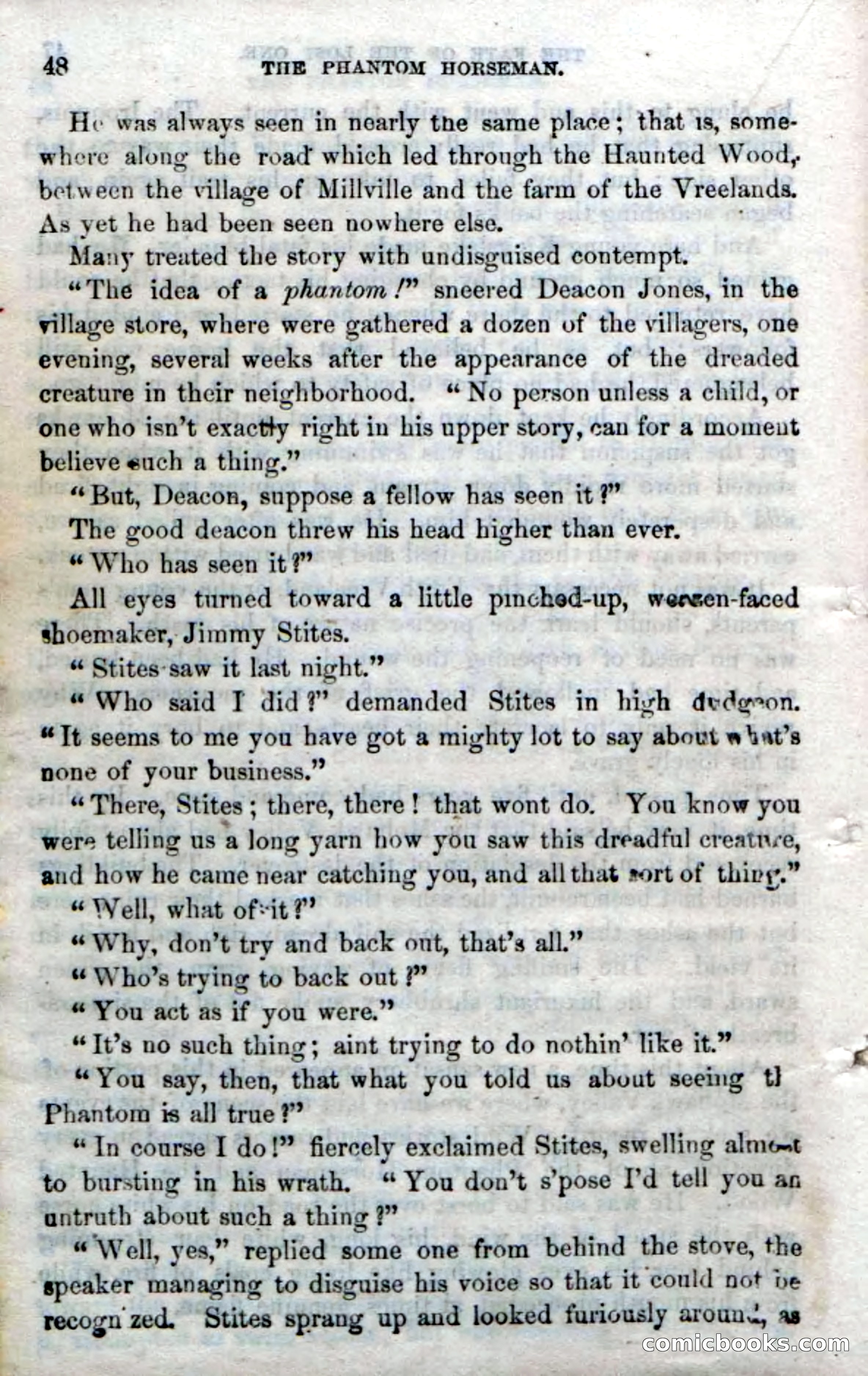 Beadle's Dime Novels No. 190: The Phantom Horseman — page 46 of 104